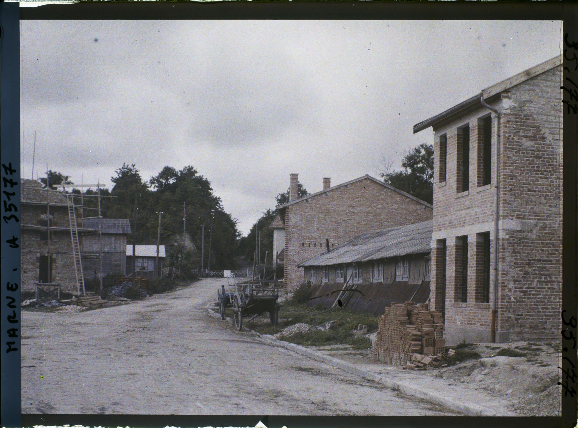 Image représentant France, Vienne la Ville, Reconstructions