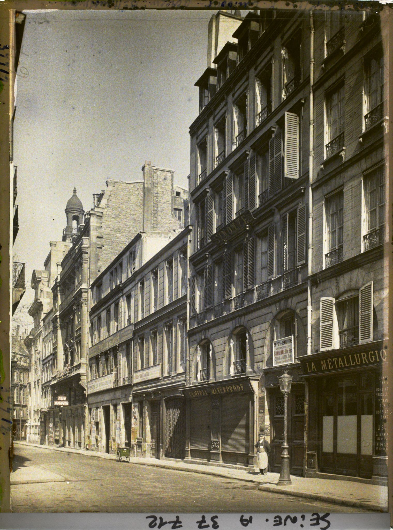 Image représentant Maisons expropriées rue Taitbout, pour le percement du boulevard Haussmann