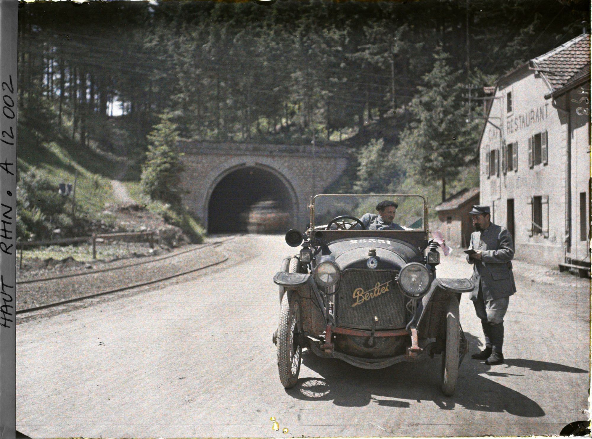 Image représentant Col de Bussang, examen des laissez-passer