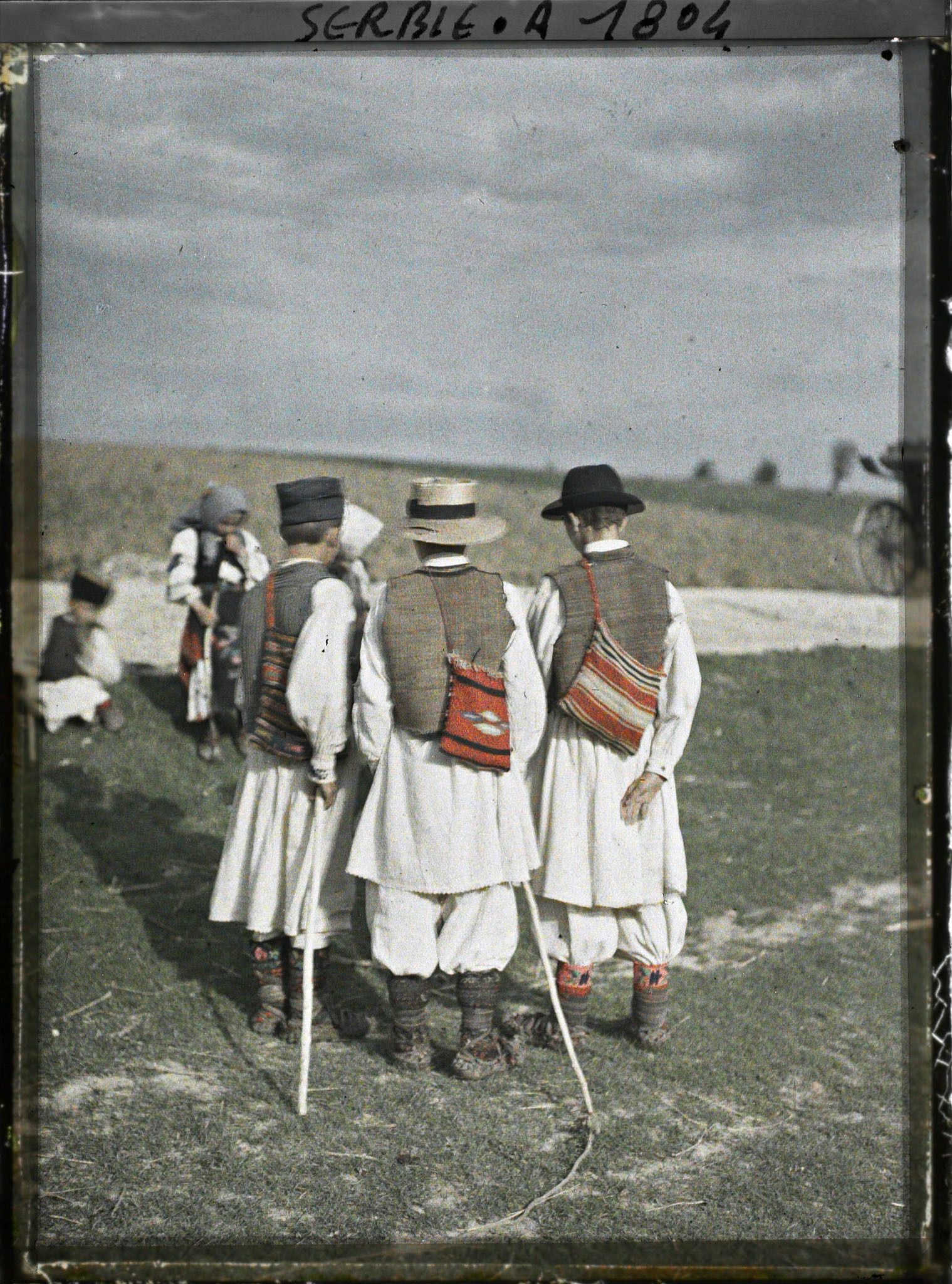Image représentant Groupes de bergers sur la route d'Avala