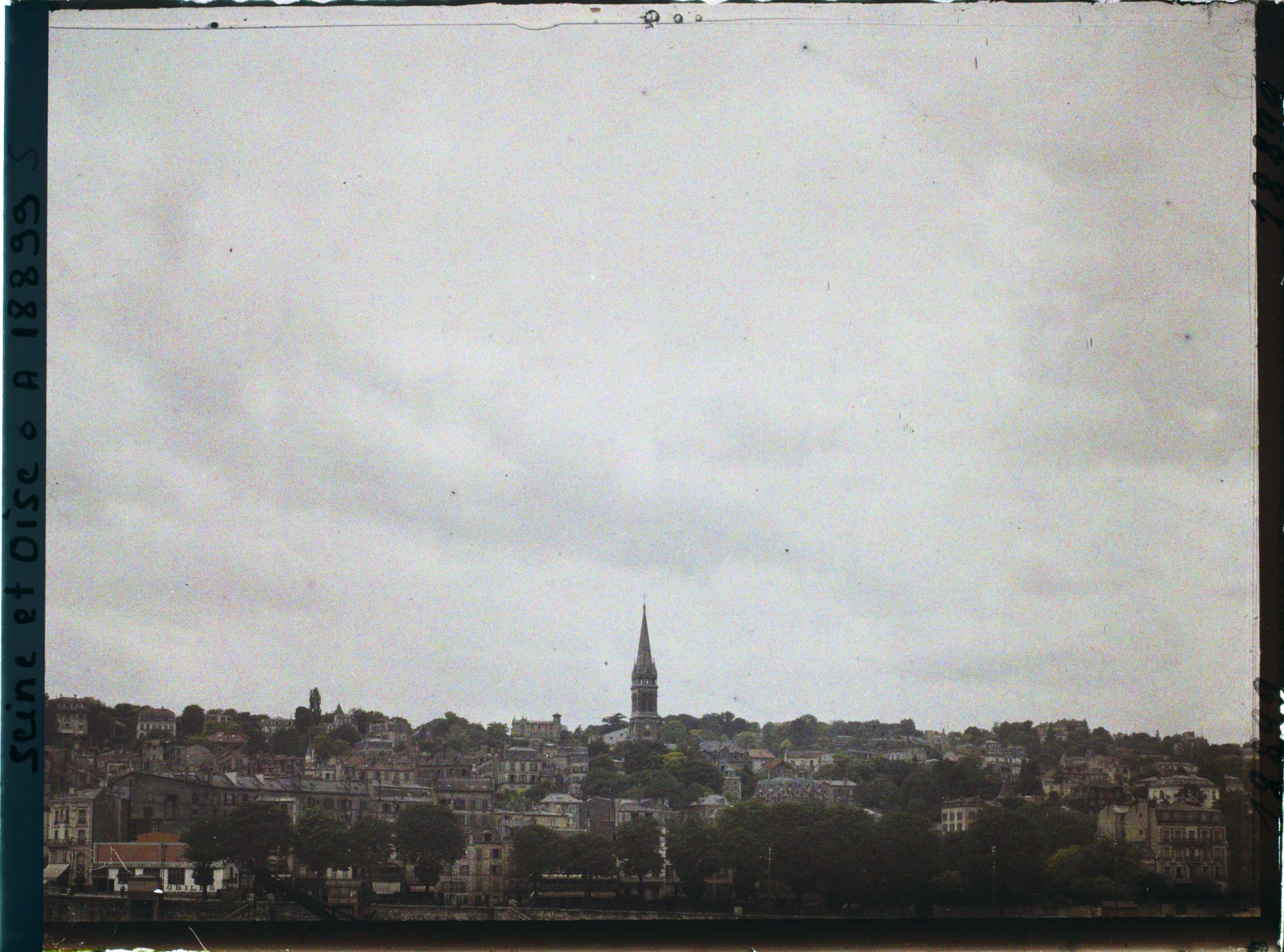 Image représentant Vue vers Saint-Cloud, à 14h 15, le ciel