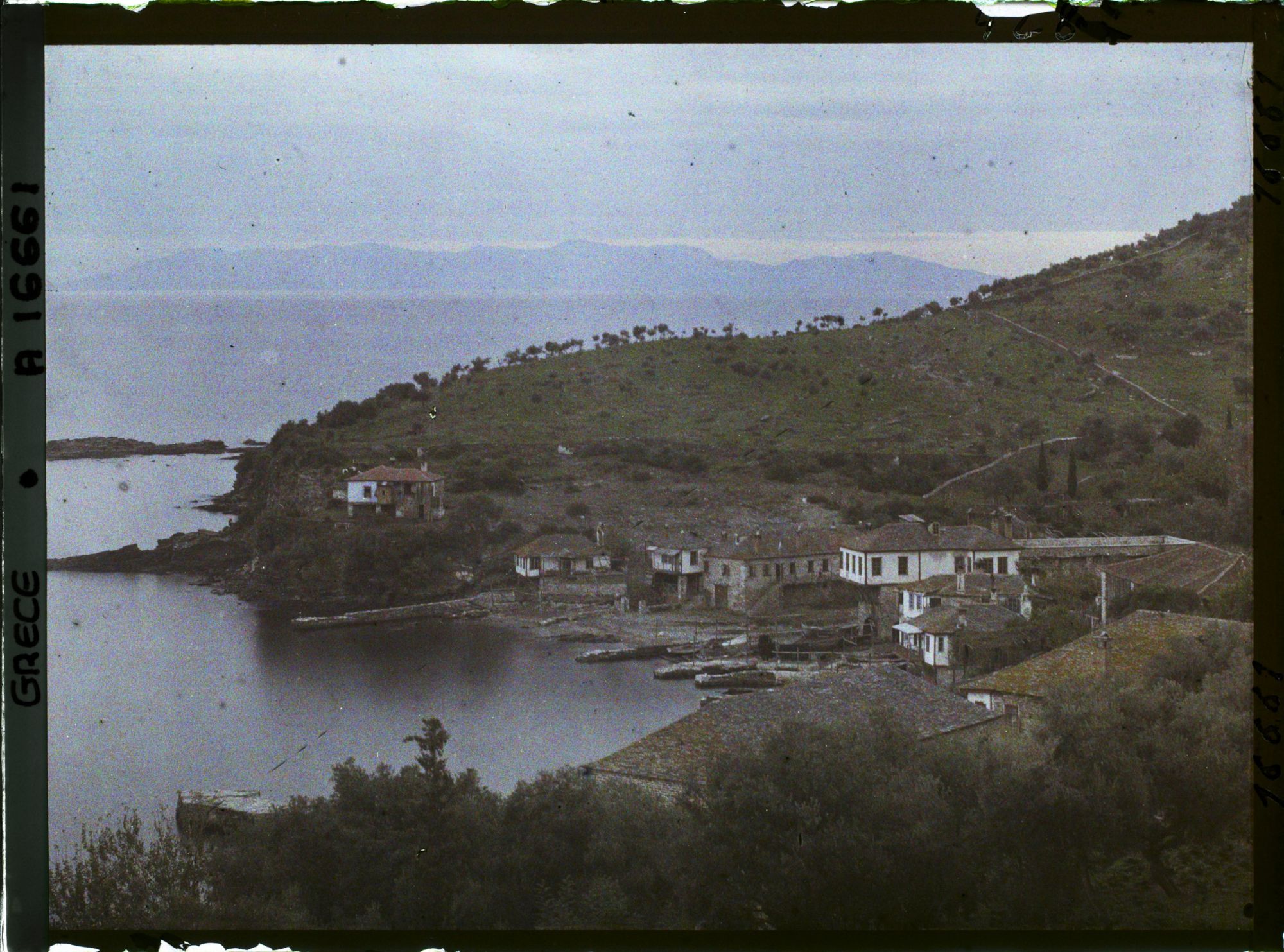 Image représentant Turquie, Mont Athos, Vatopédi, Le port de Vatopédi