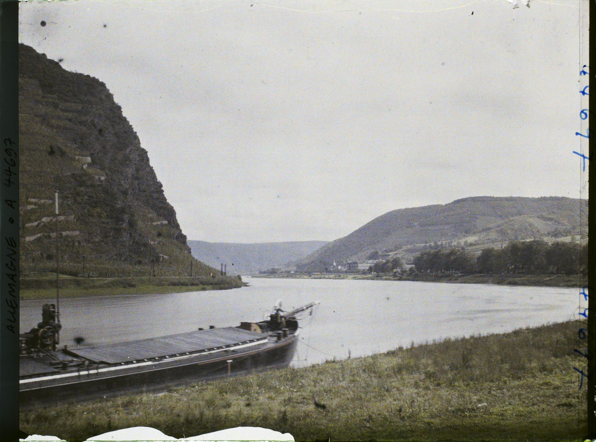 Image représentant Allemagne, Cochem (Moselle), La Moselle en amont de Cochem