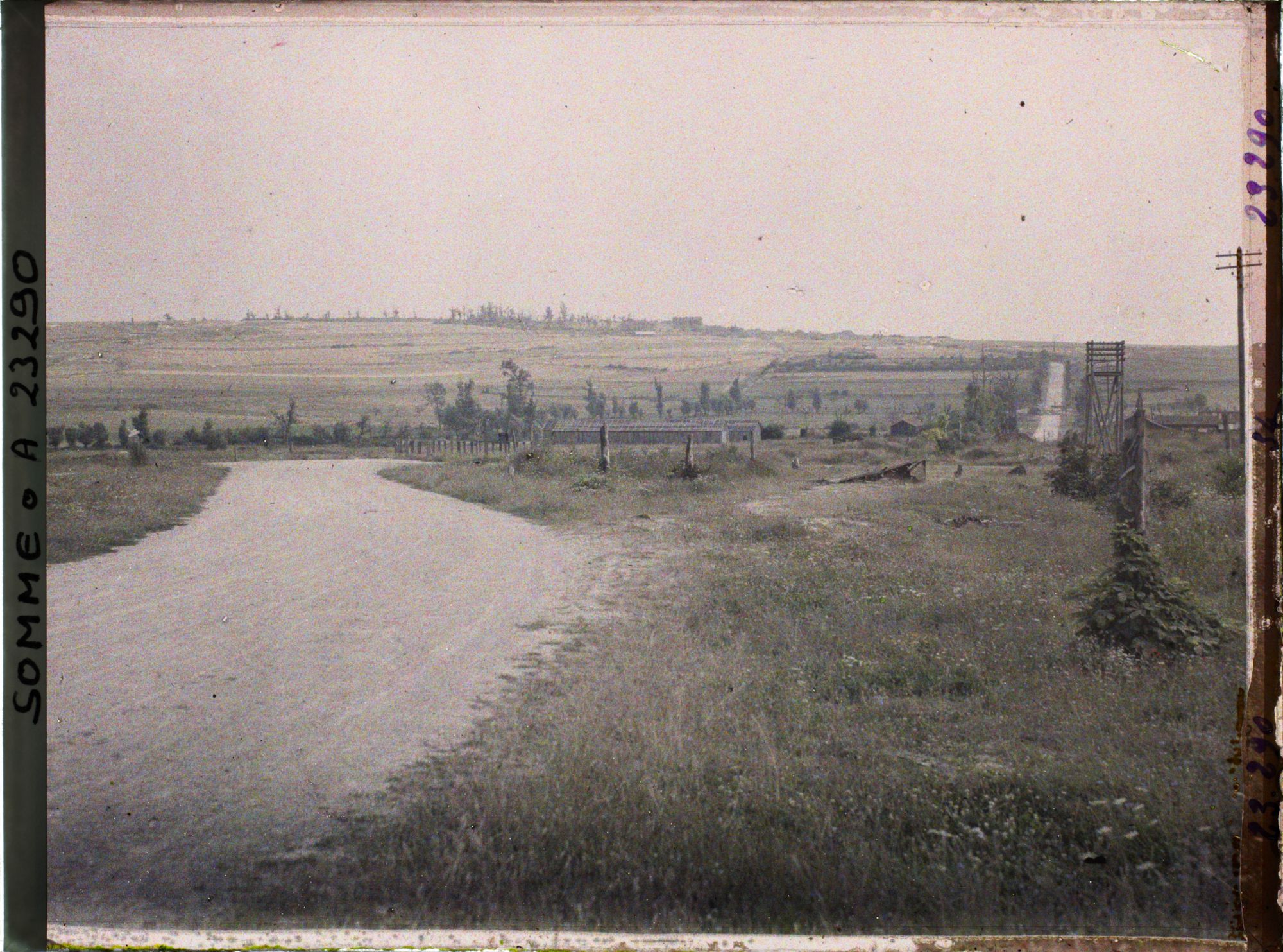 Image représentant France, Feuillaucourt, Vue Générale du Mt St Quentin prise de Feuillaucourt