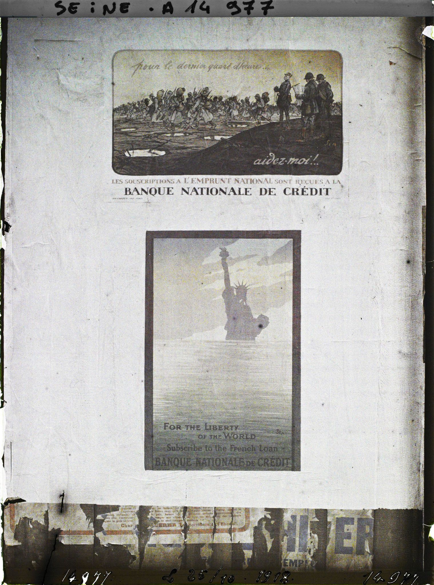 Image représentant Affiches de l'emprunt national, Banque nationale de Crédit