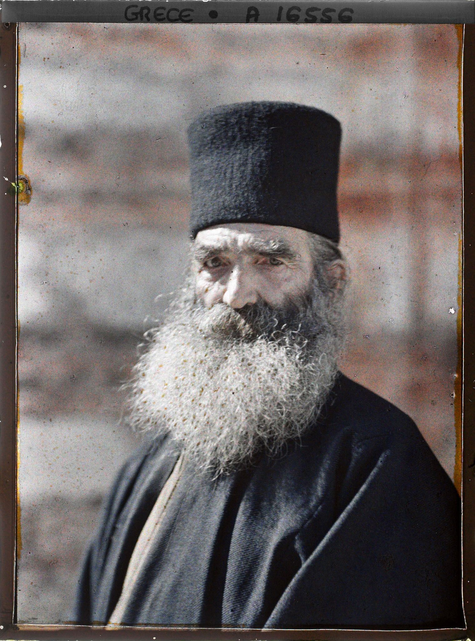 Image représentant Turquie, Esphigménou, Portrait du vieux moine