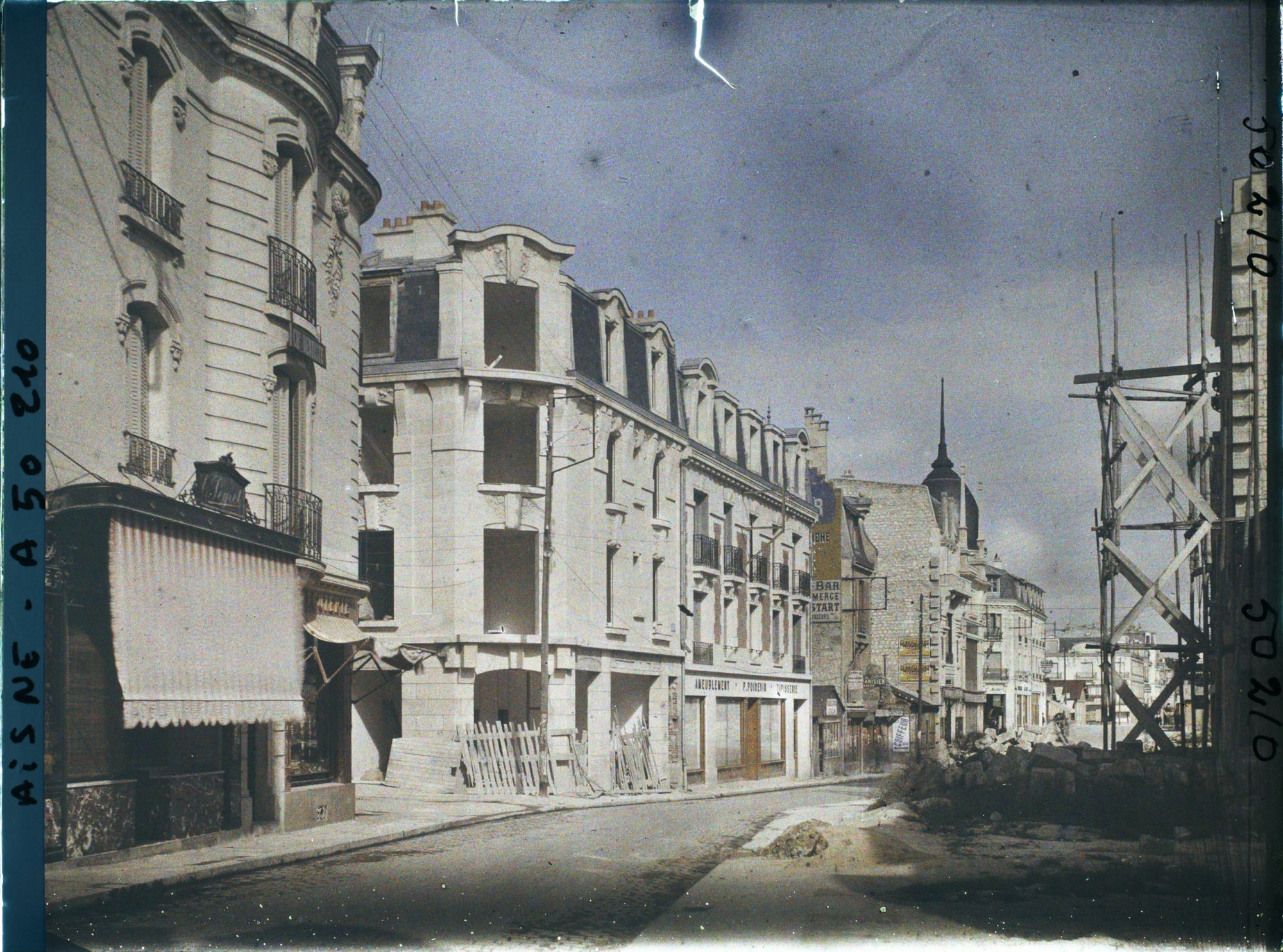 Image représentant France, Soissons, Nouvel Aspect de la rue St Martin - Autre vue