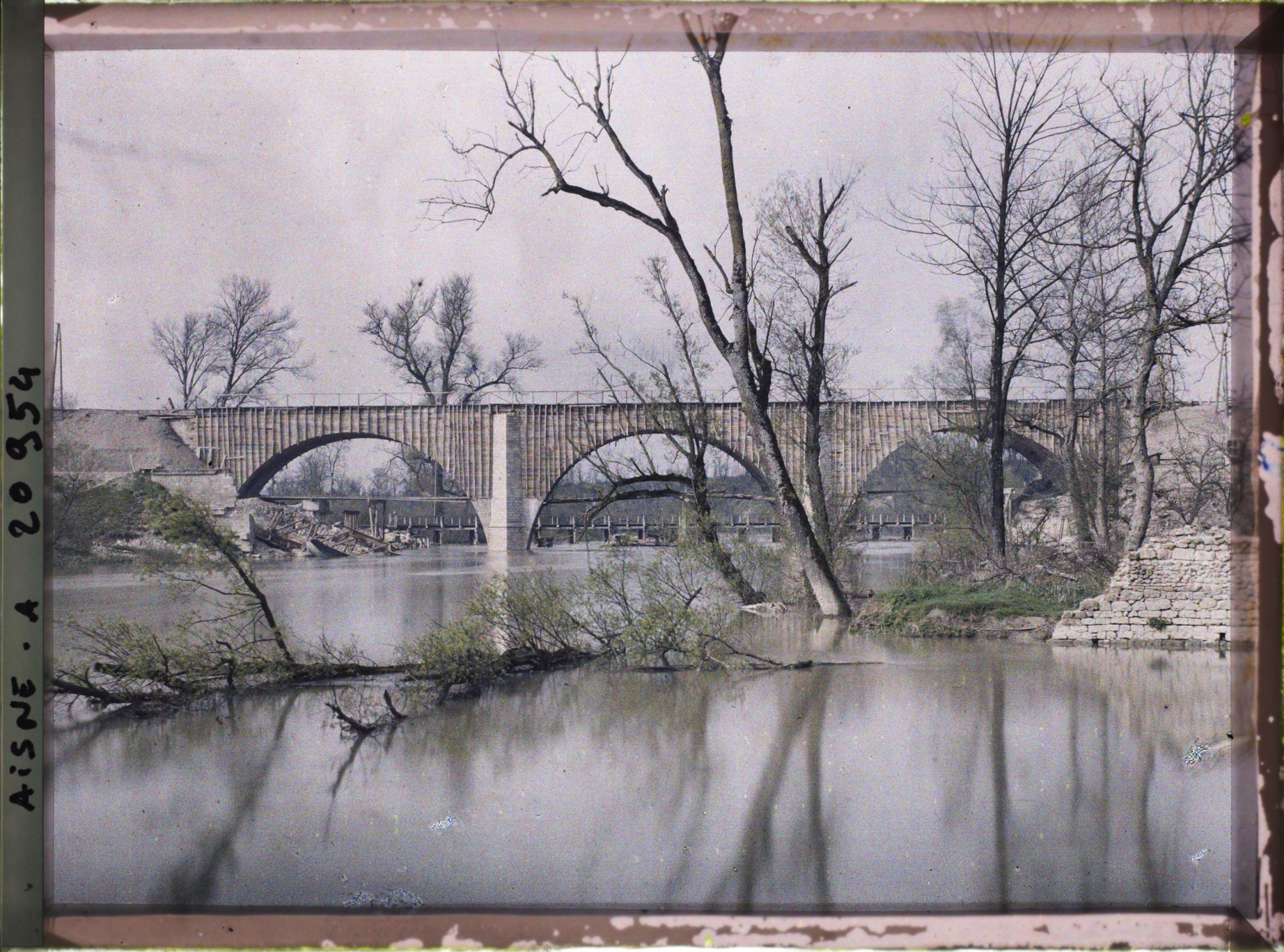 Image représentant France, Guignicourt, Le nouveau pont s/ l'Aisne