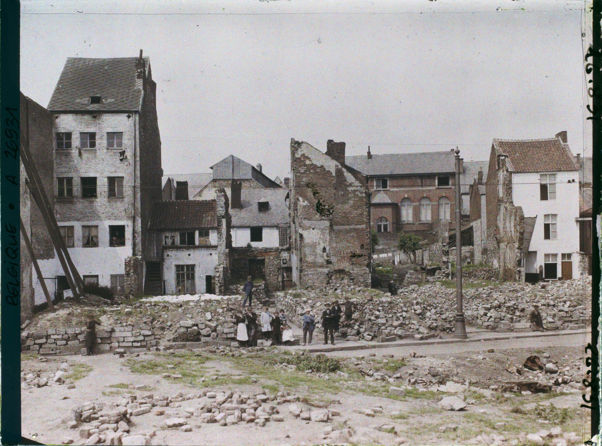 Image représentant Belgique, Namur, Ruines rue St Nicolas