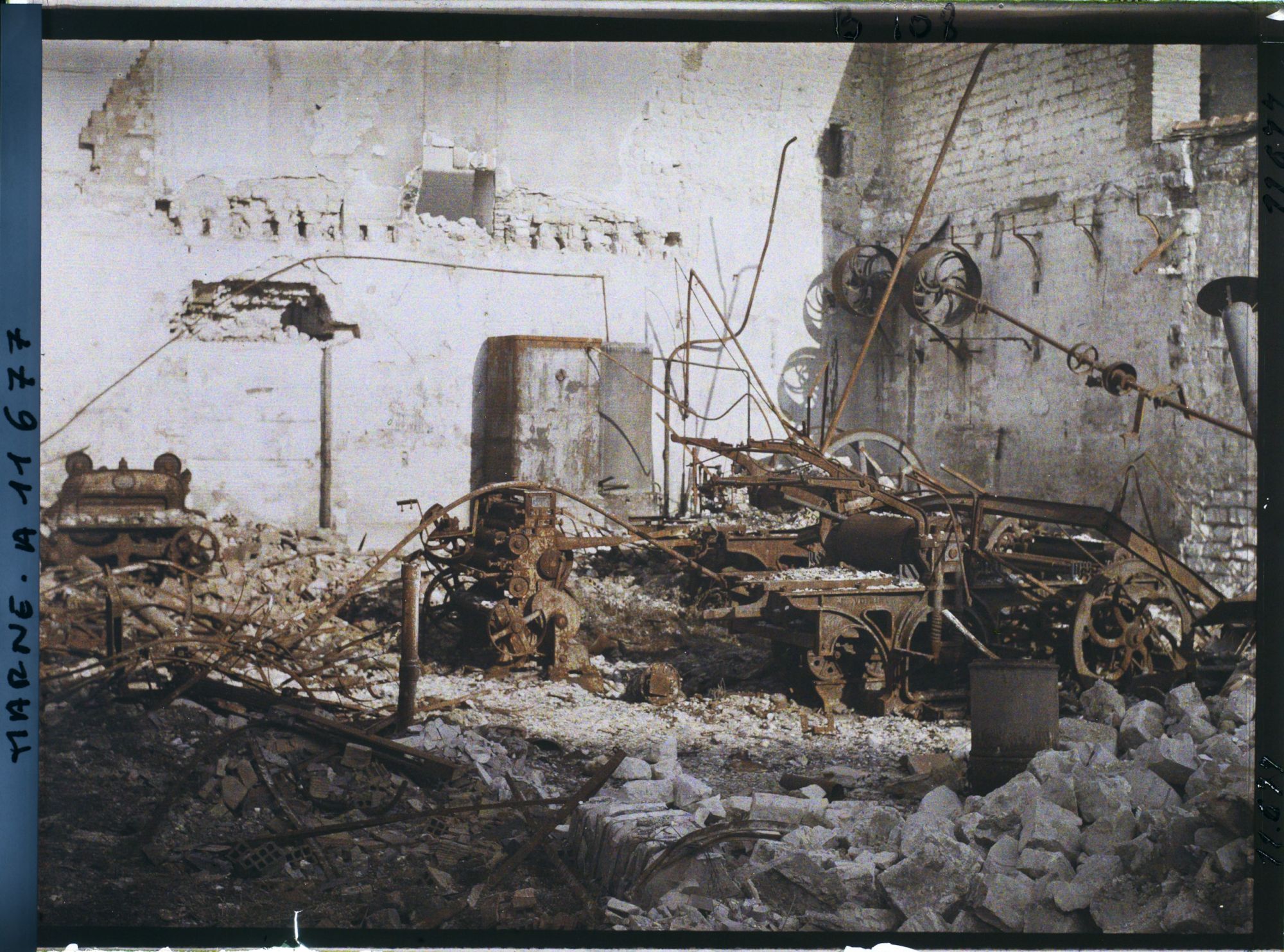 Image représentant France, Reims, Ruines de l'Imprimerie