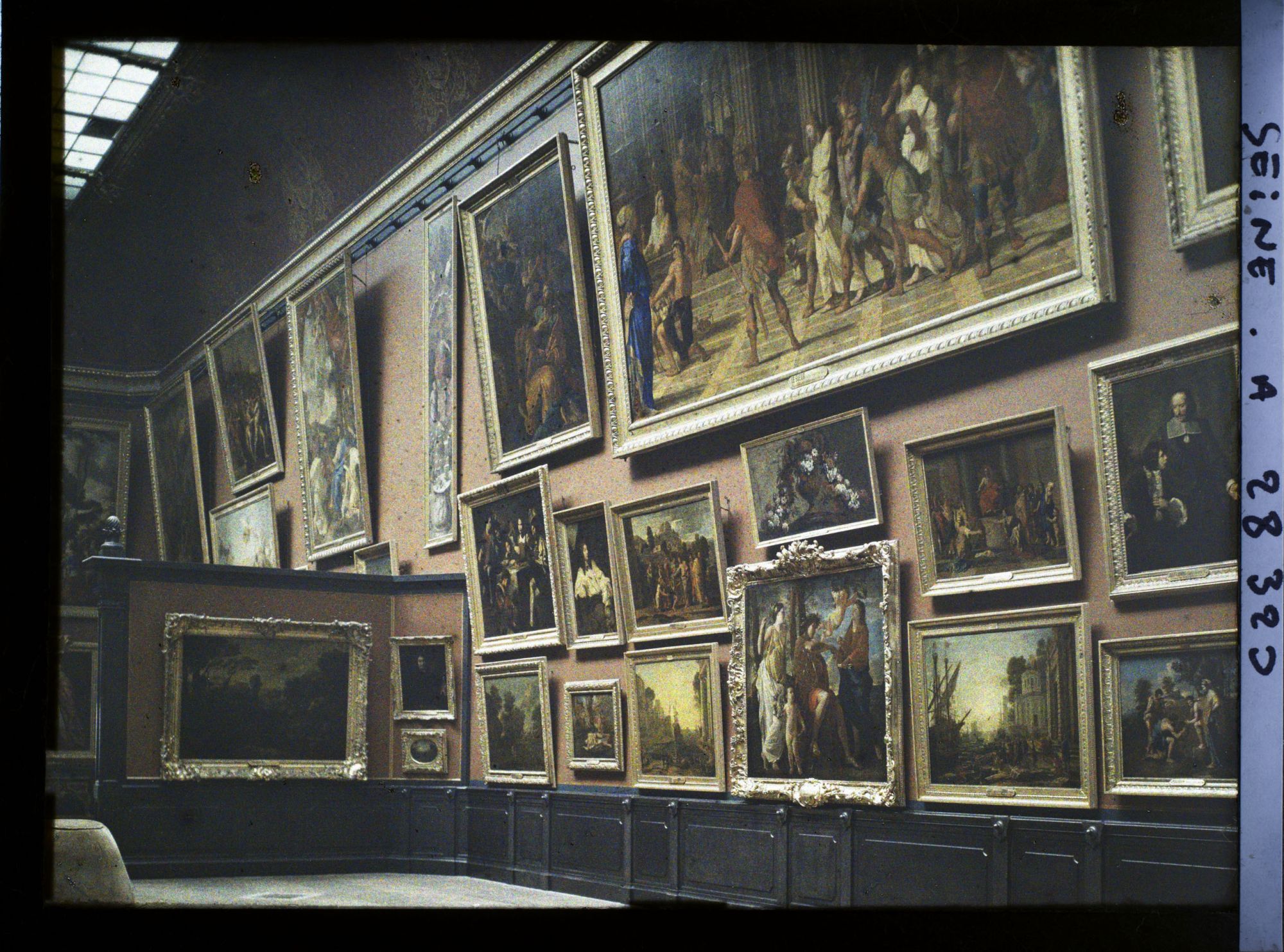 Image représentant Peinture française (Poussin, Le Lorrain) salle Daru, musée du Louvre
