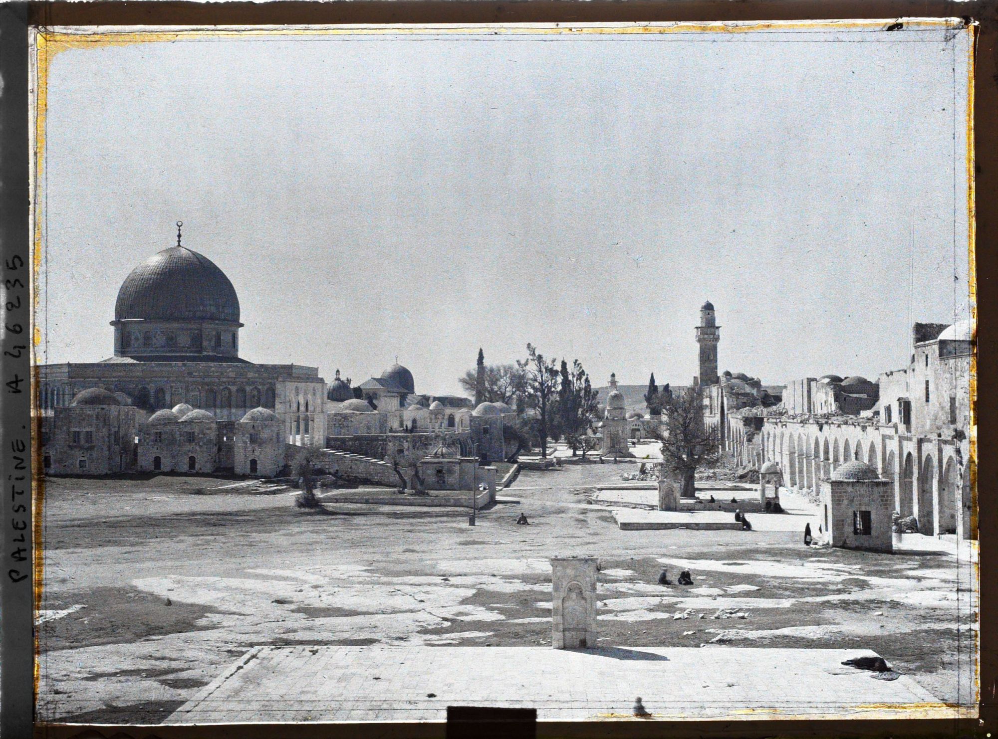 Image représentant Vue de la partie orientale de l'esplanade du Haram el Sherif