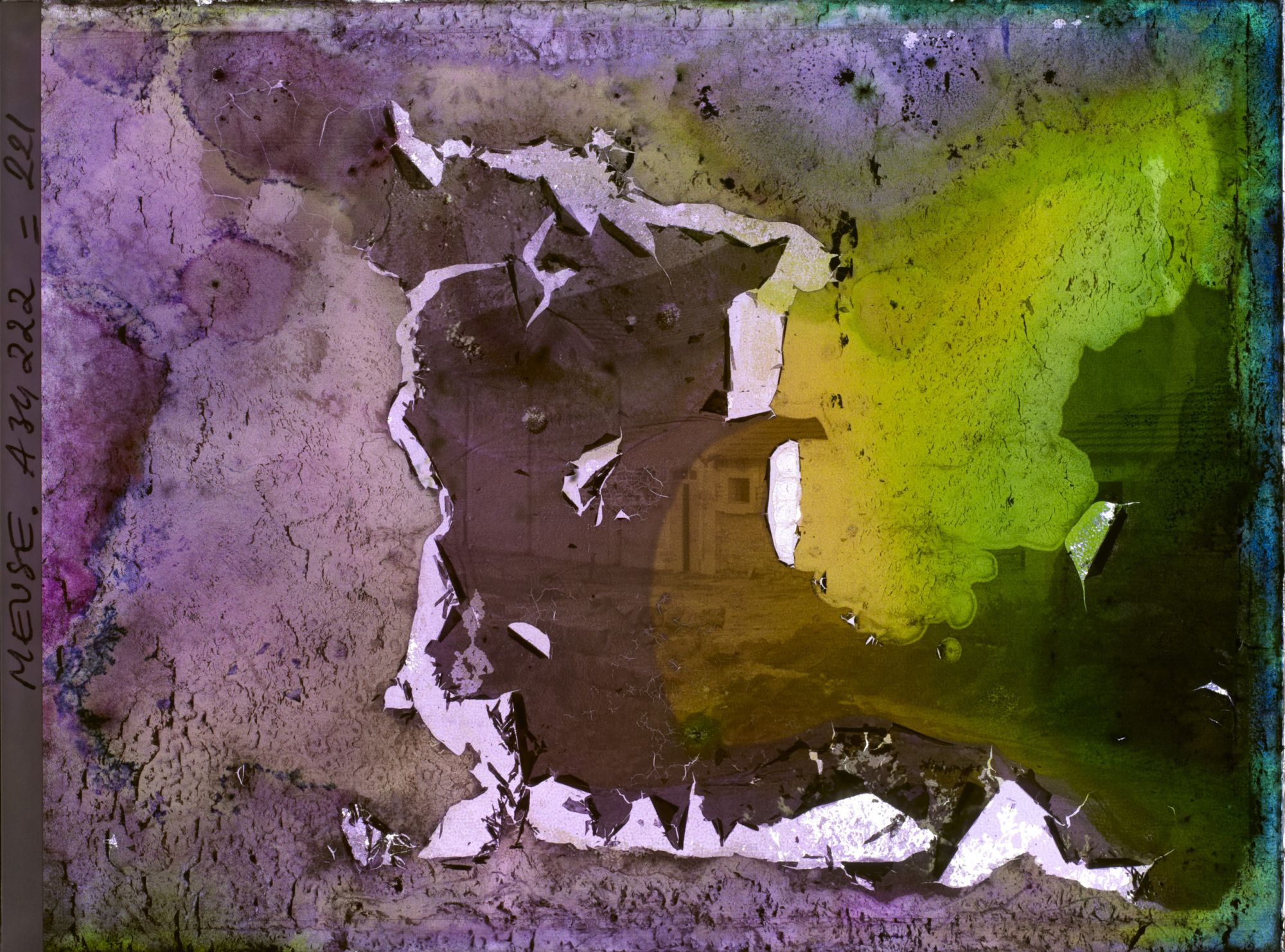 Image représentant Image illisible, plaque endommagée par l'eau (altérations d'époque)