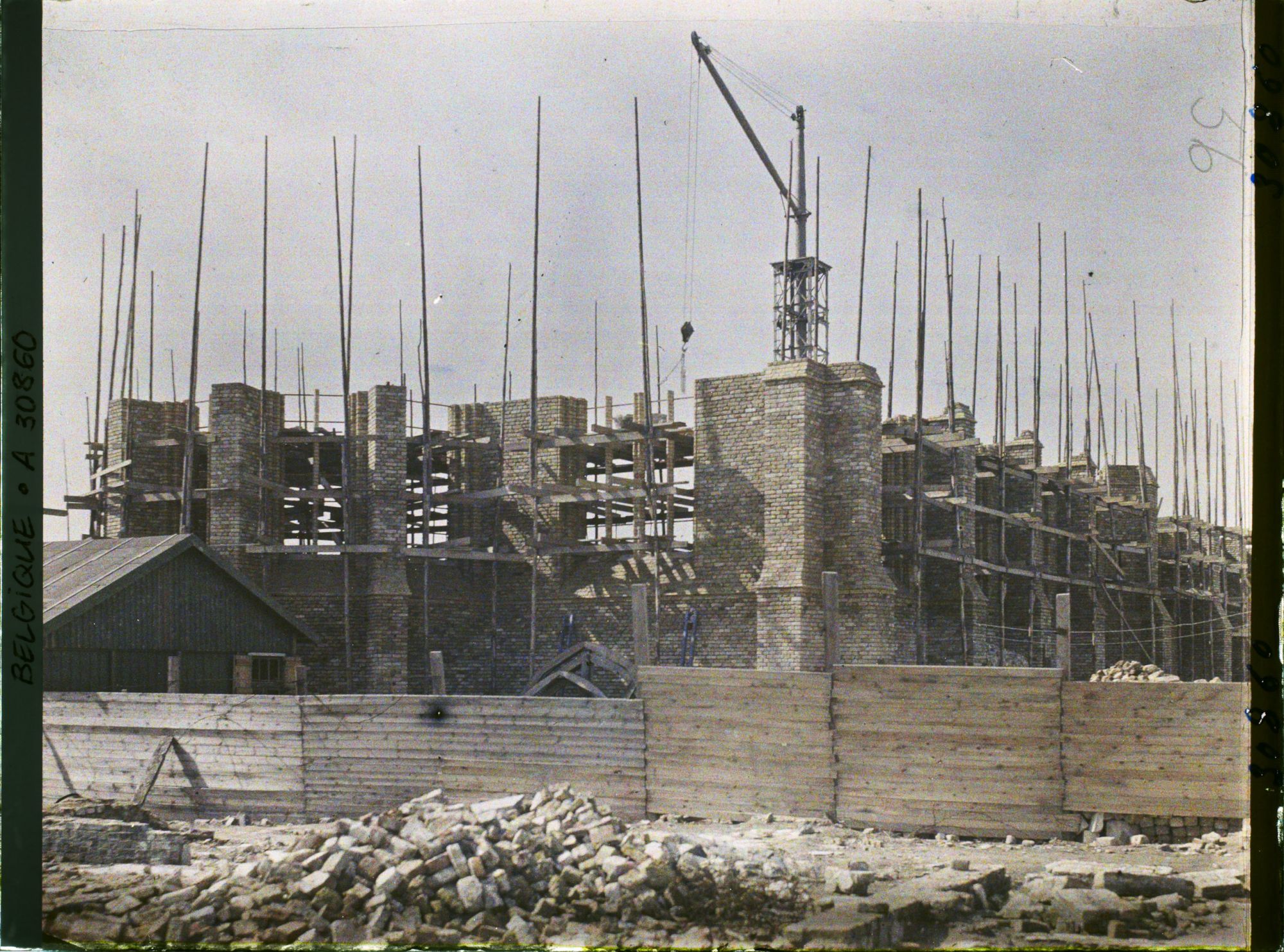 Image représentant Belgique, Dixmude, Reconstruction de l'Eglise