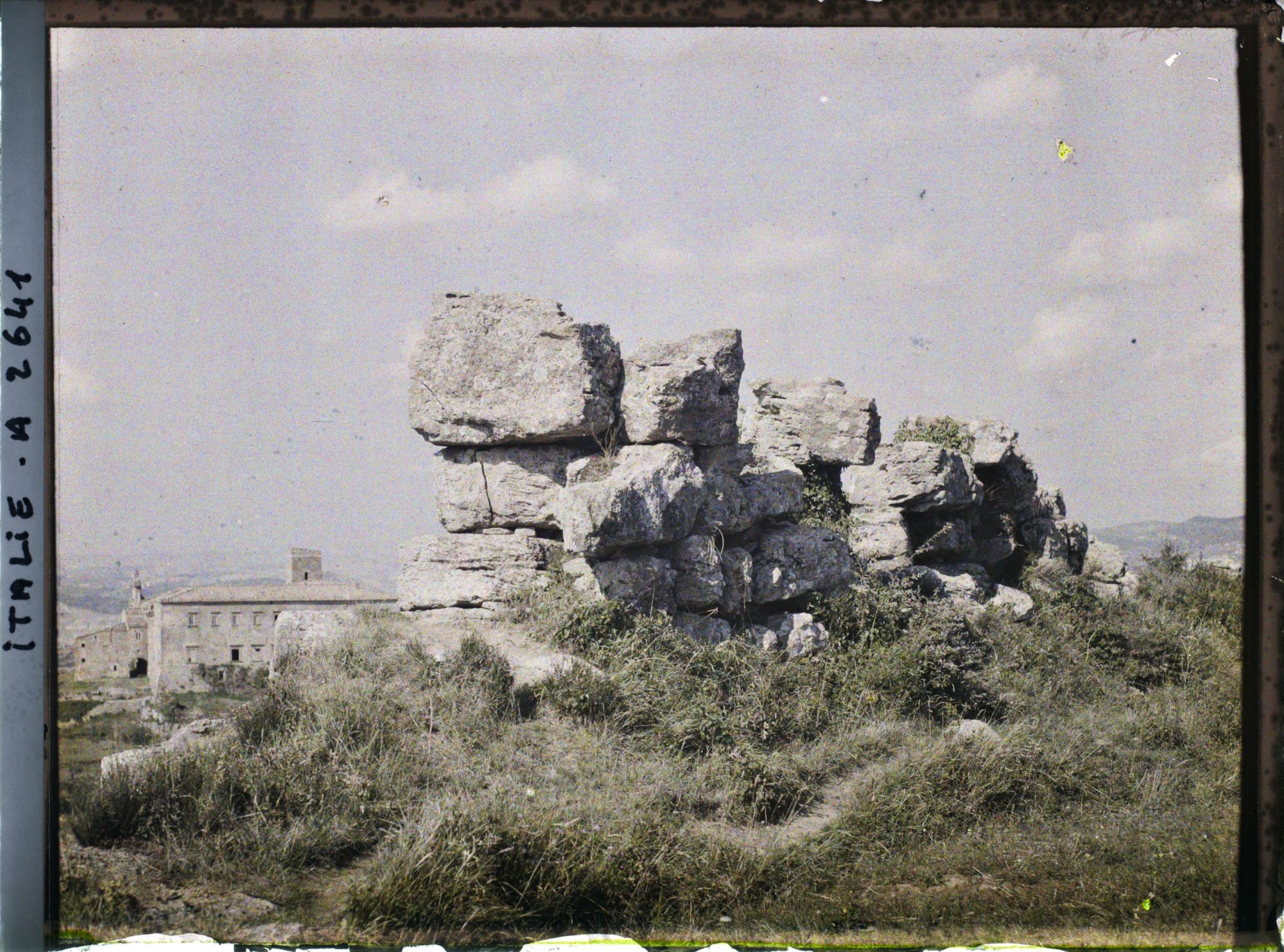 Image représentant Mur étrusque