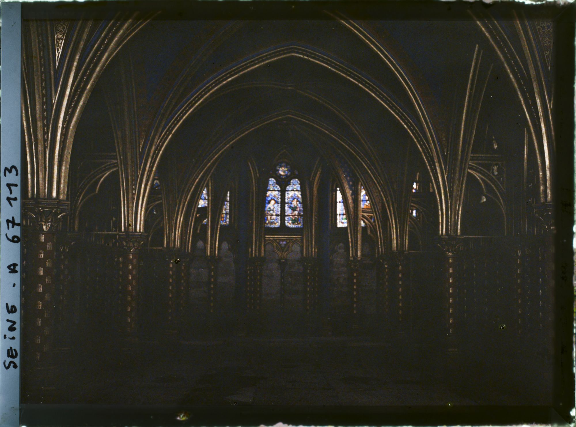 Image représentant La chapelle basse de la Sainte-Chapelle