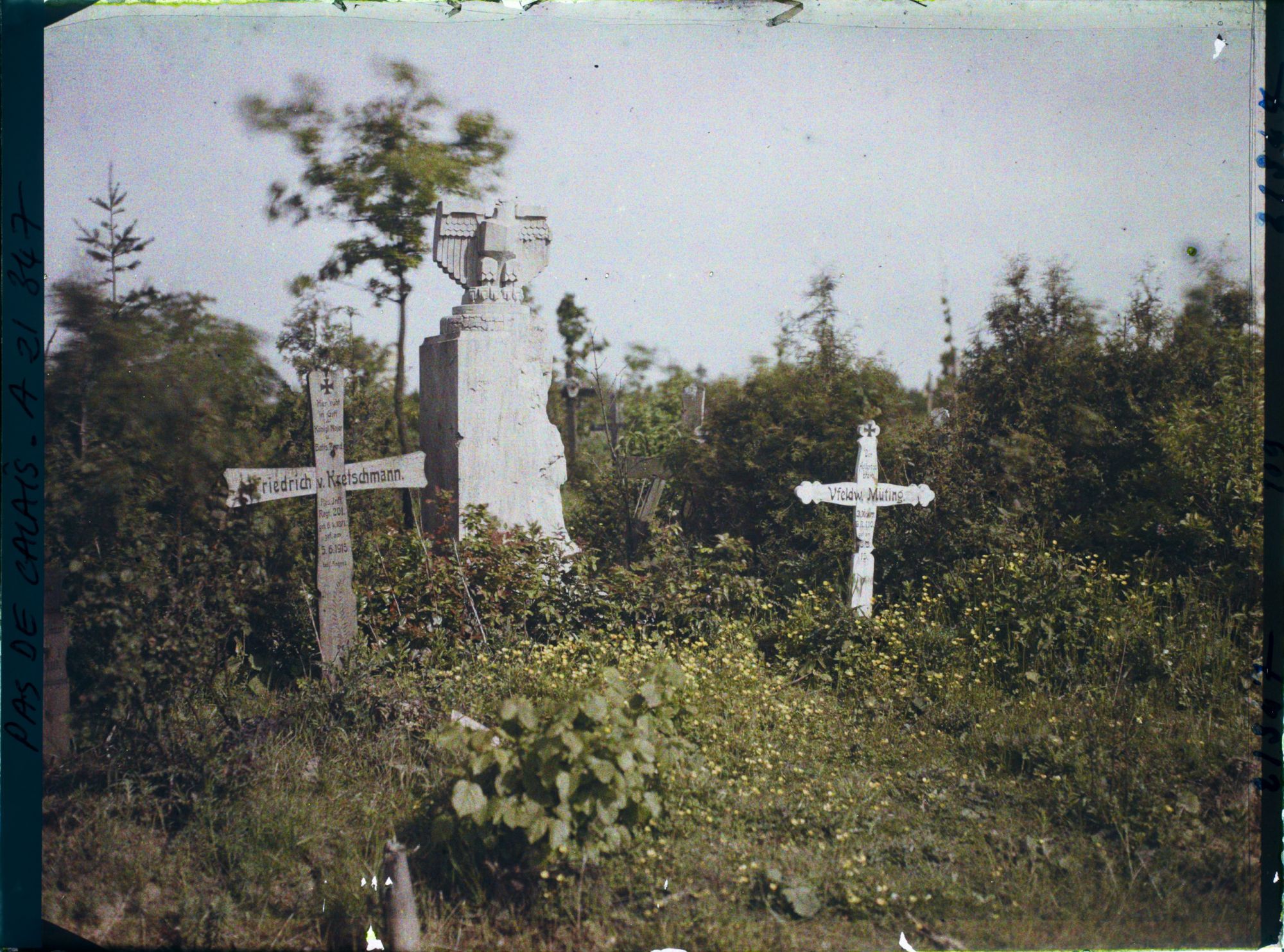 Image représentant France, Lens, Coin du Cimetière Allemand