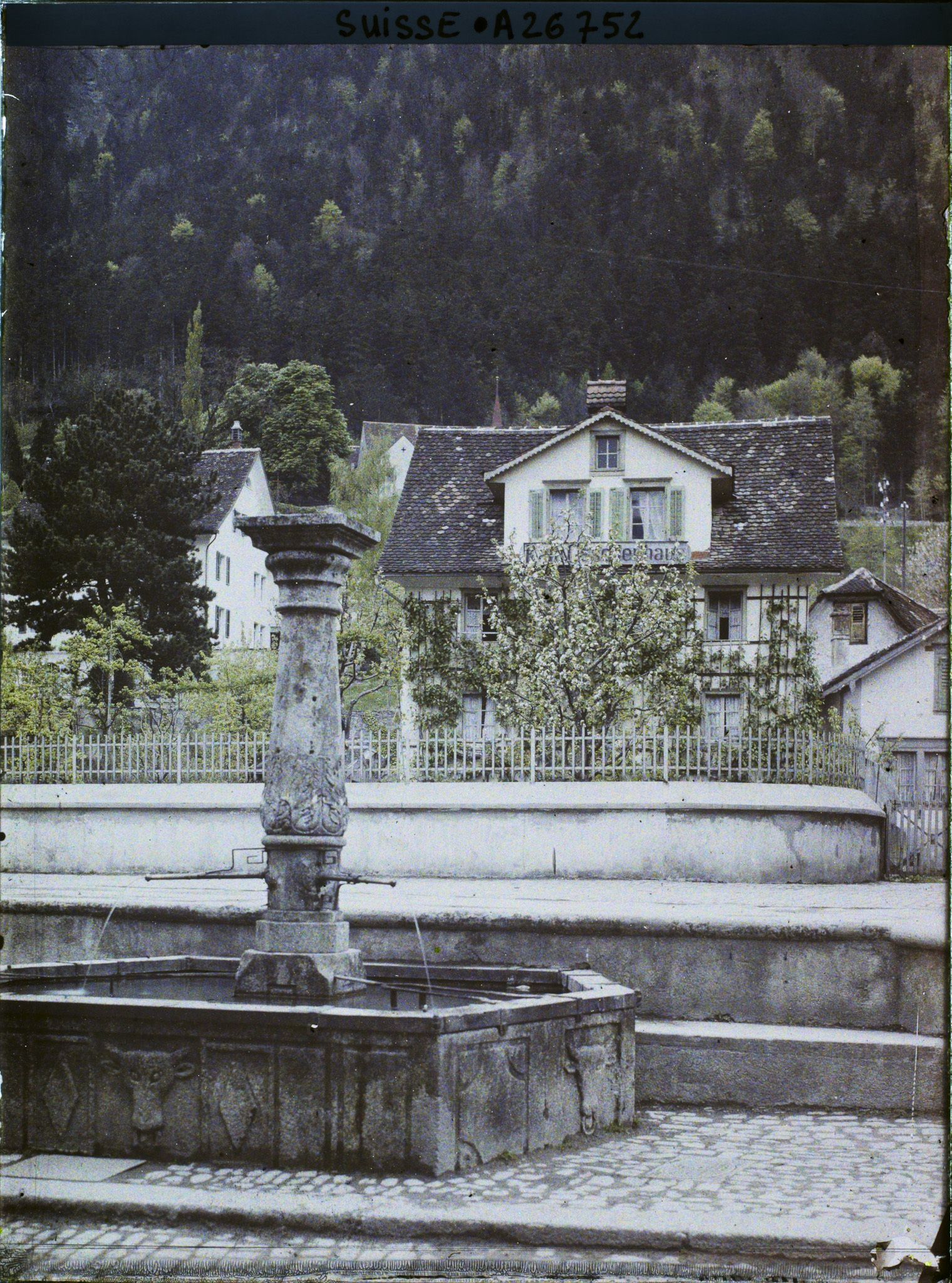 Image représentant Une fontaine