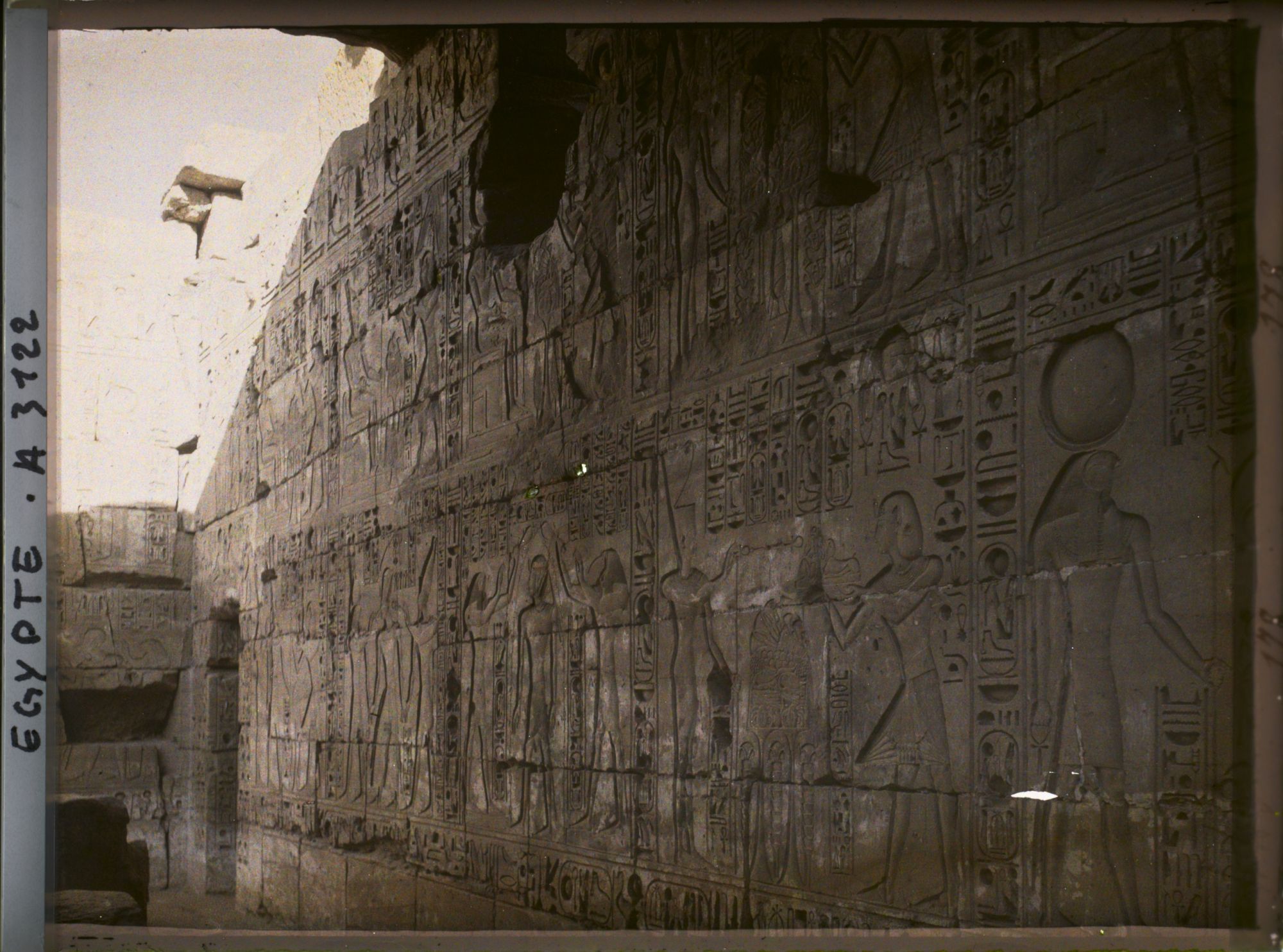 Image représentant Mur du temple de Khonsou