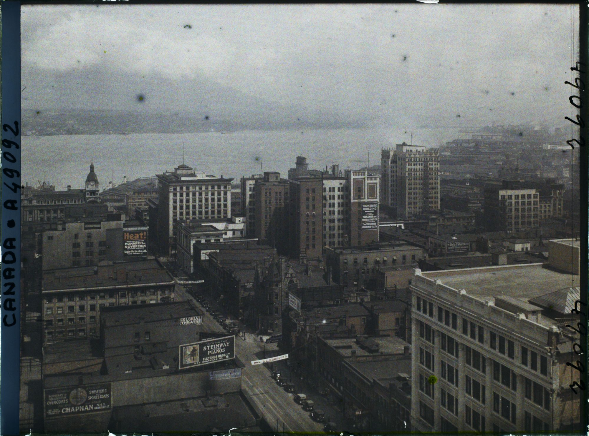 Image représentant Canada, Vancouver, Panorama de Vancouver sur les buildings
