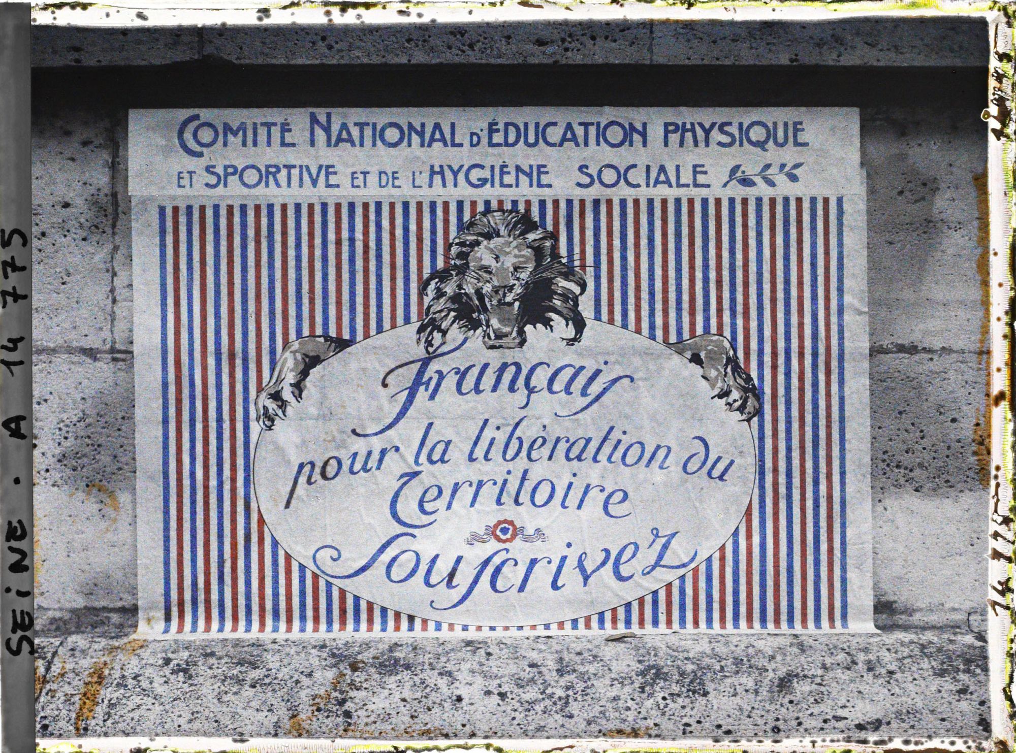 Image représentant Affiche de l'emprunt national, Comité national d'éducation physique et sportive et de l'hygiène sociale