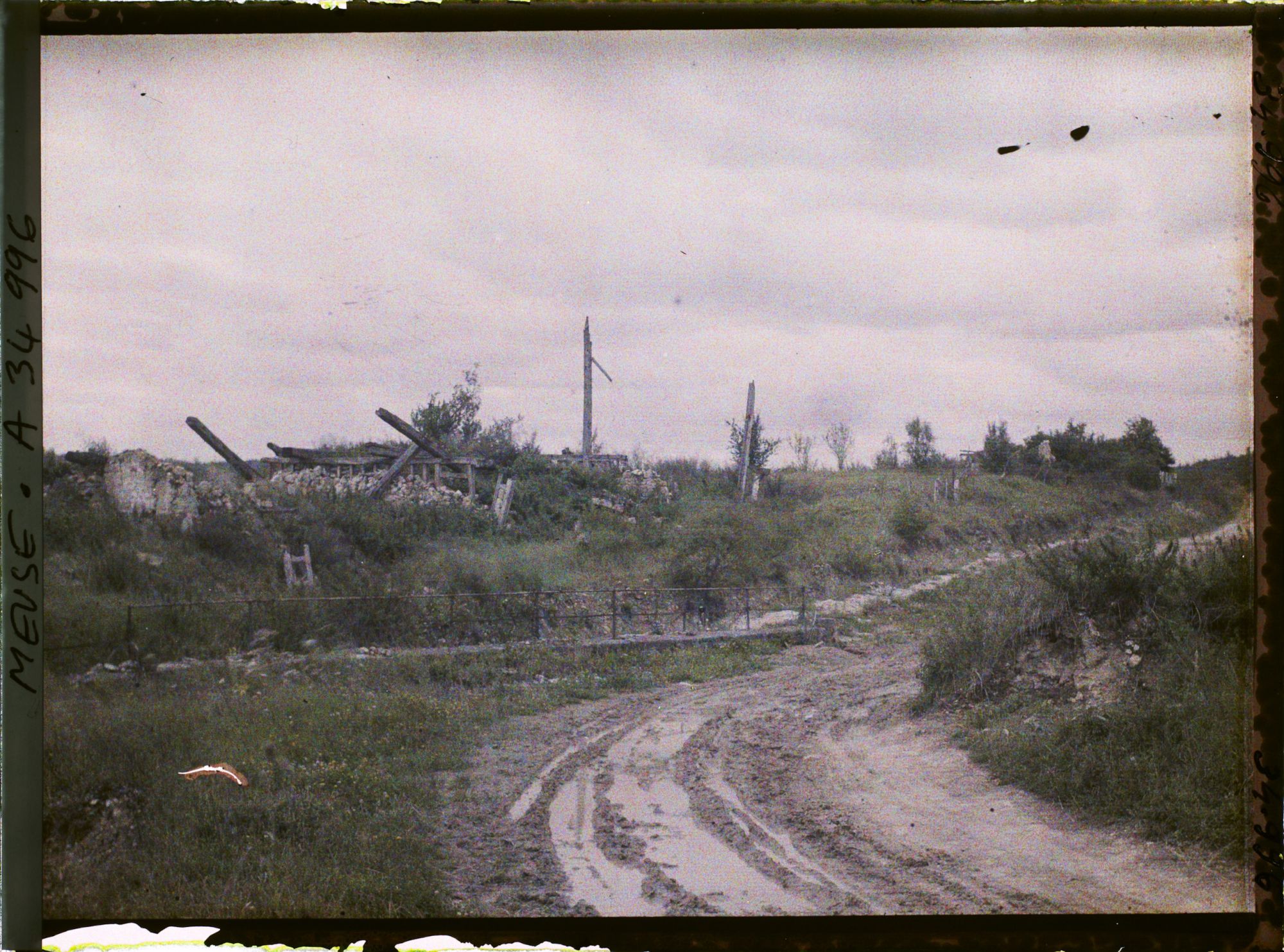 Image représentant France, Boureuil Secteur de Vauquois, Reste de la petite Boureuil