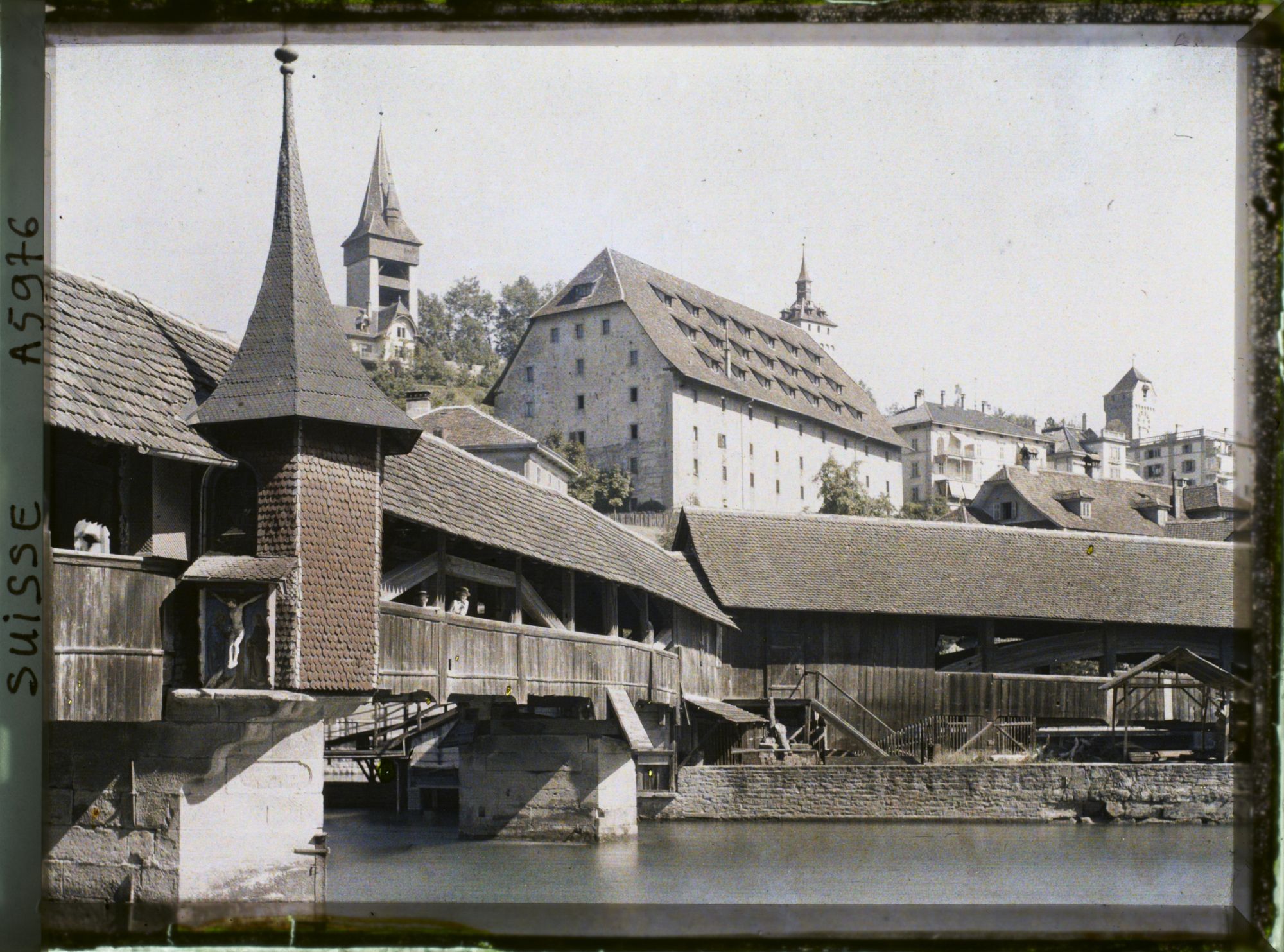 Image représentant Le Spreuerbrücke sur la Reuss
