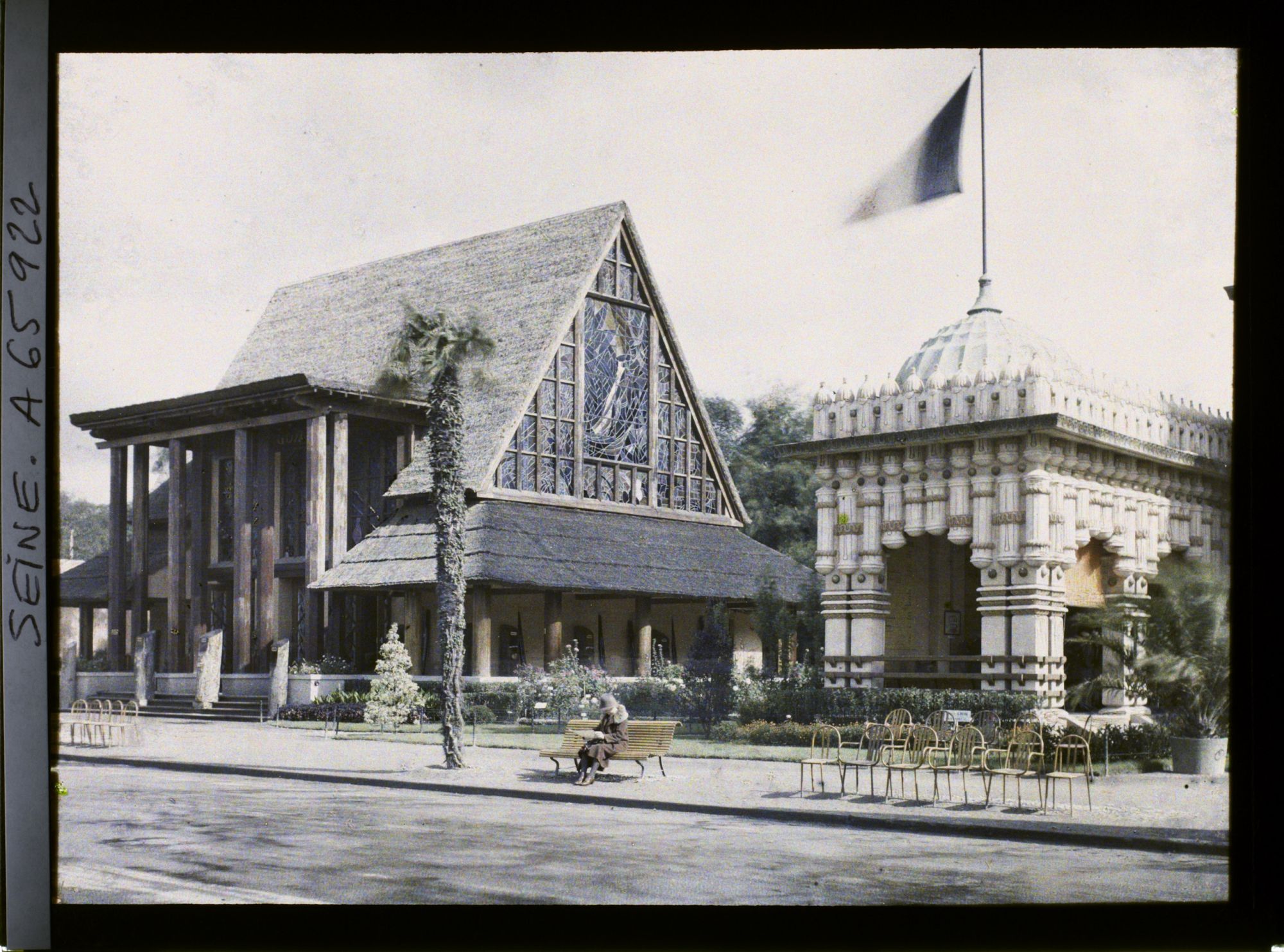 Image représentant L'Exposition Coloniale Internationale de 1931, le pavillon de la Guyane