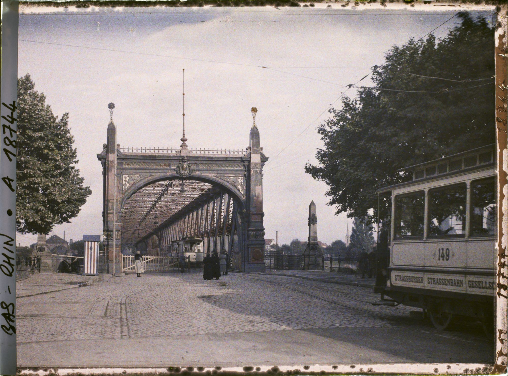 Image représentant Pont de Kehl, Le Pont vu de plus près