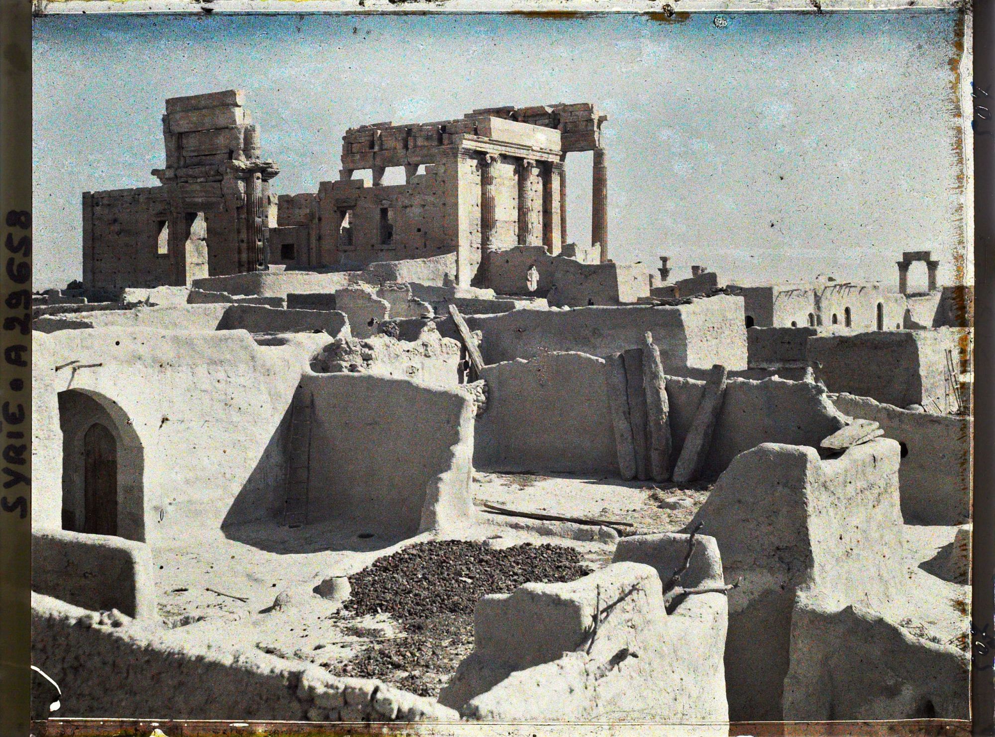 Image représentant Façade ouest du sanctuaire de Bêl