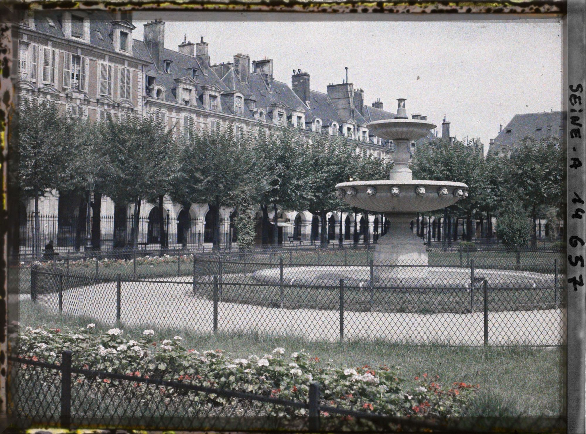 Image représentant La place des Vosges