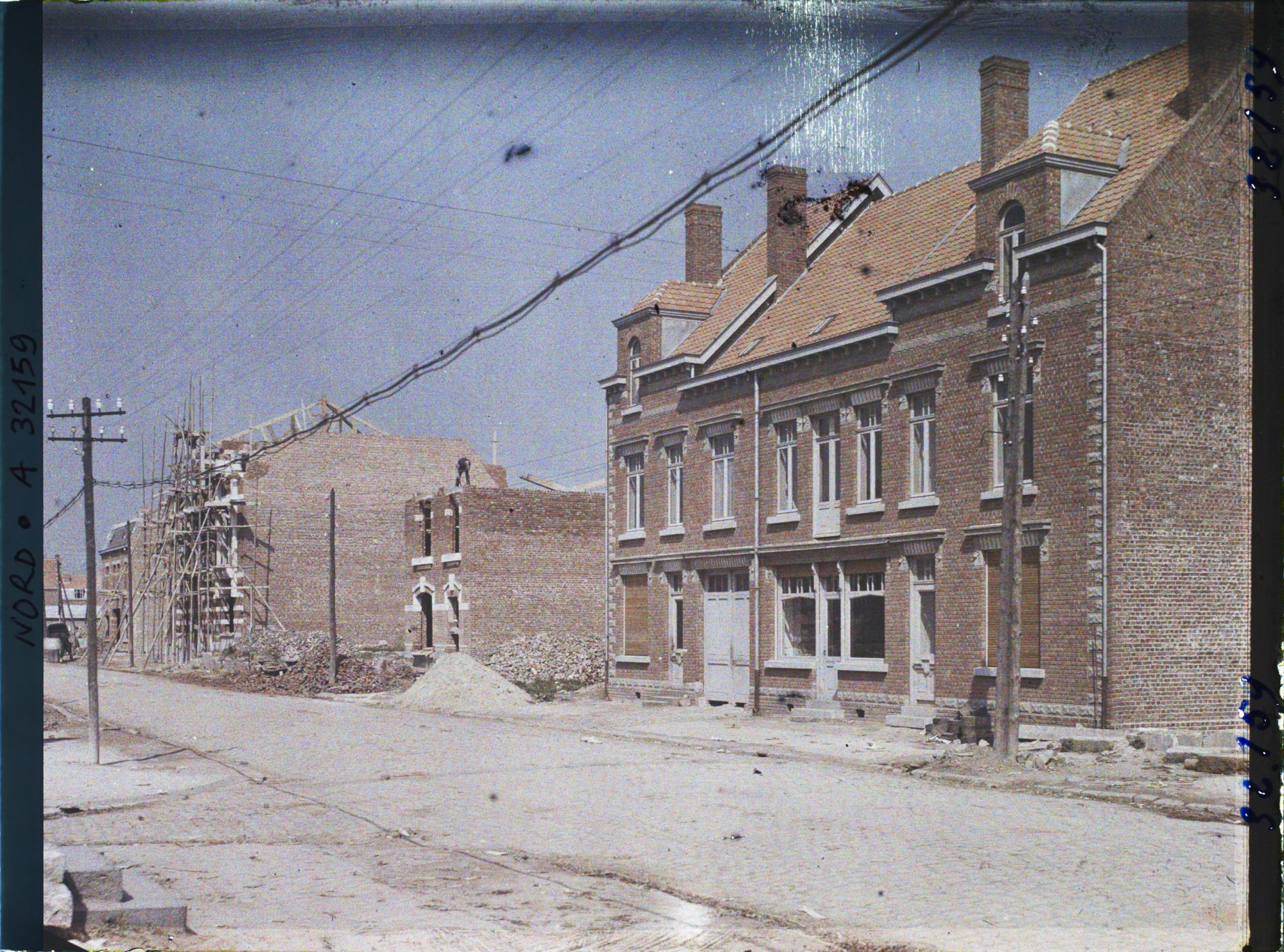 Image représentant France, La Bassée, Aspect de la rue de Lille