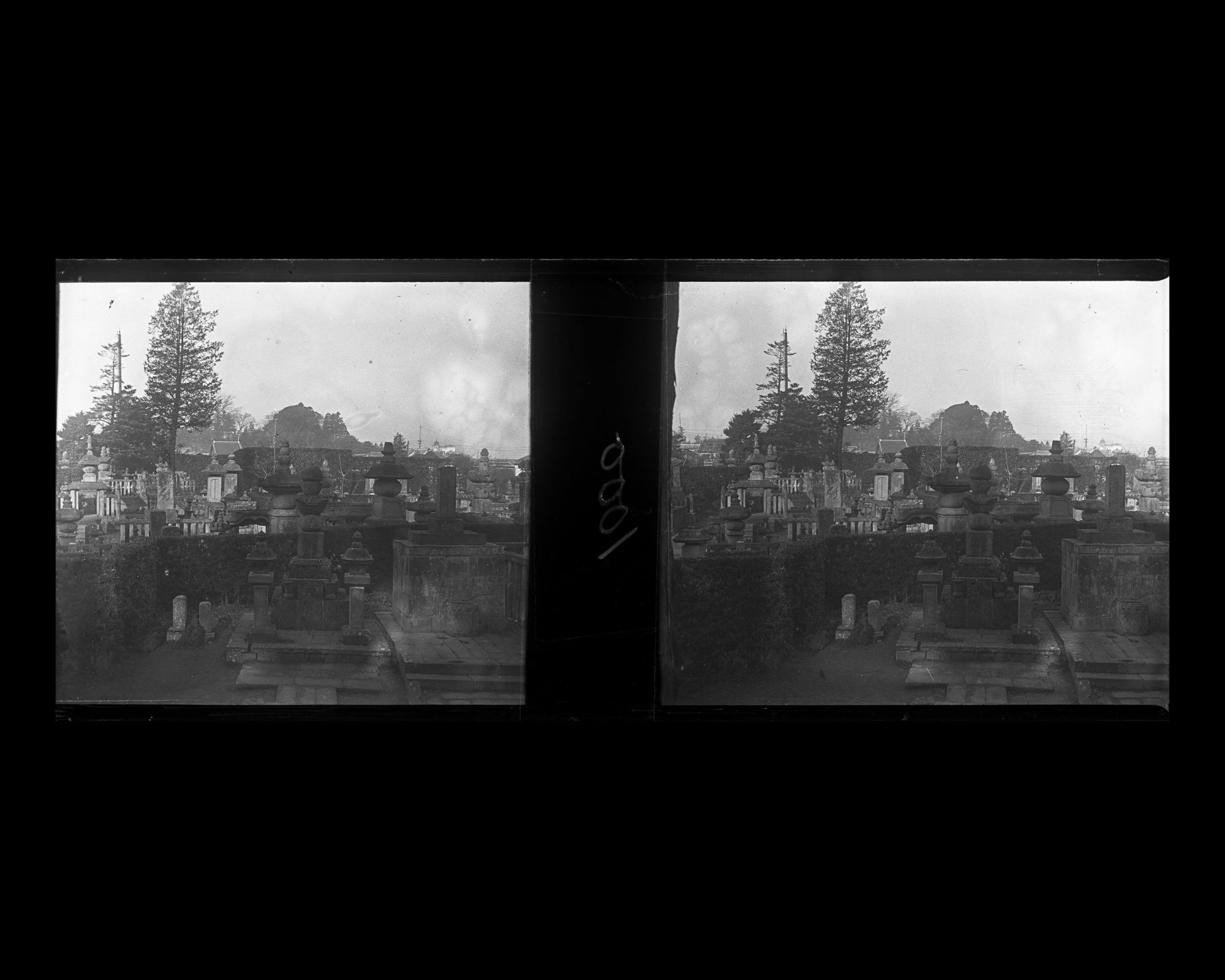 Image représentant Vue d'un cimetière