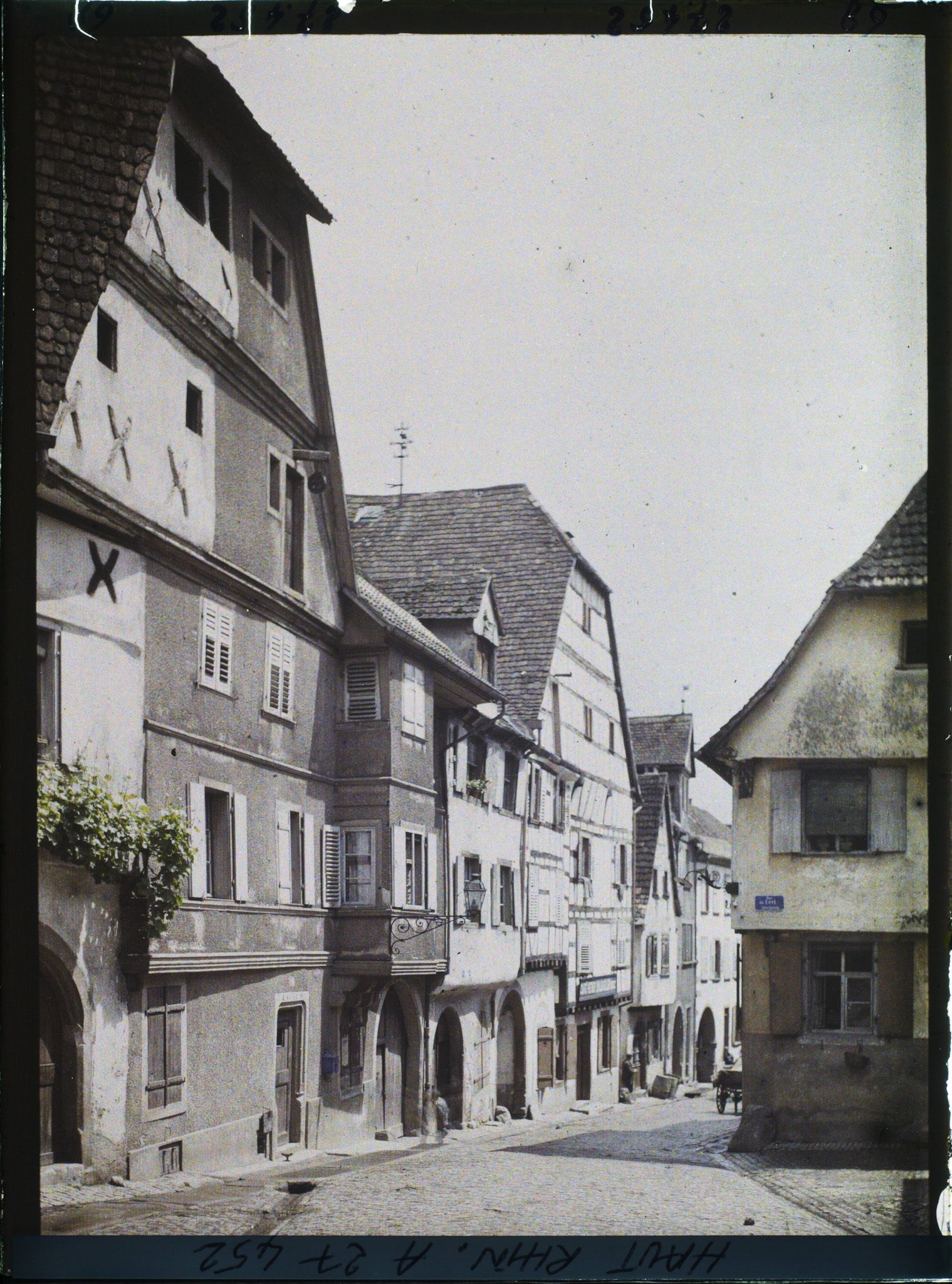 Image représentant France, Riquewihr, La grande Rue vue de la Dolder