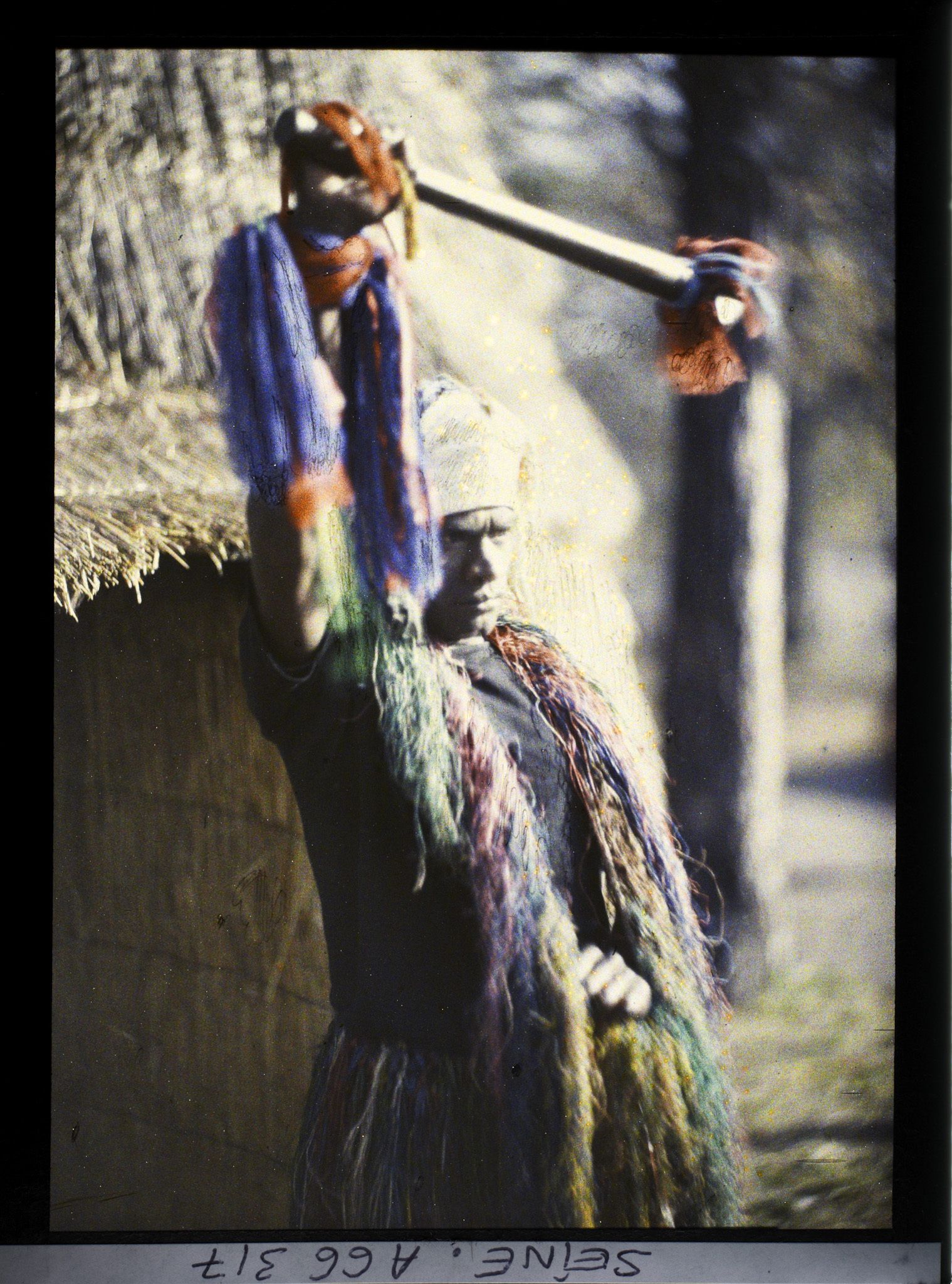 Image représentant L'Exposition Coloniale Internationale de 1931, un homme kanak