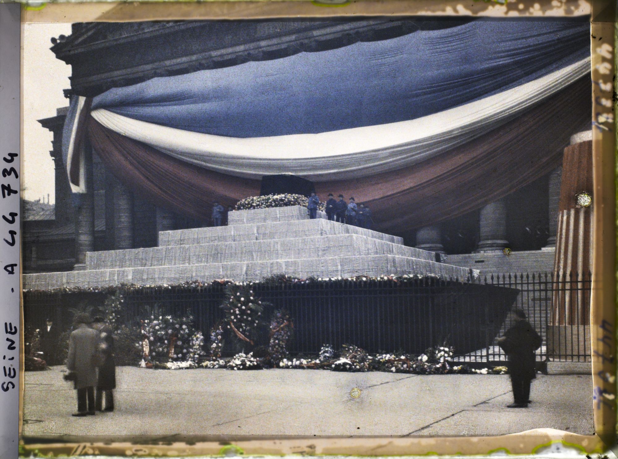 Image représentant Chambre des députés, translation des cendres de Jaurès au Panthéon