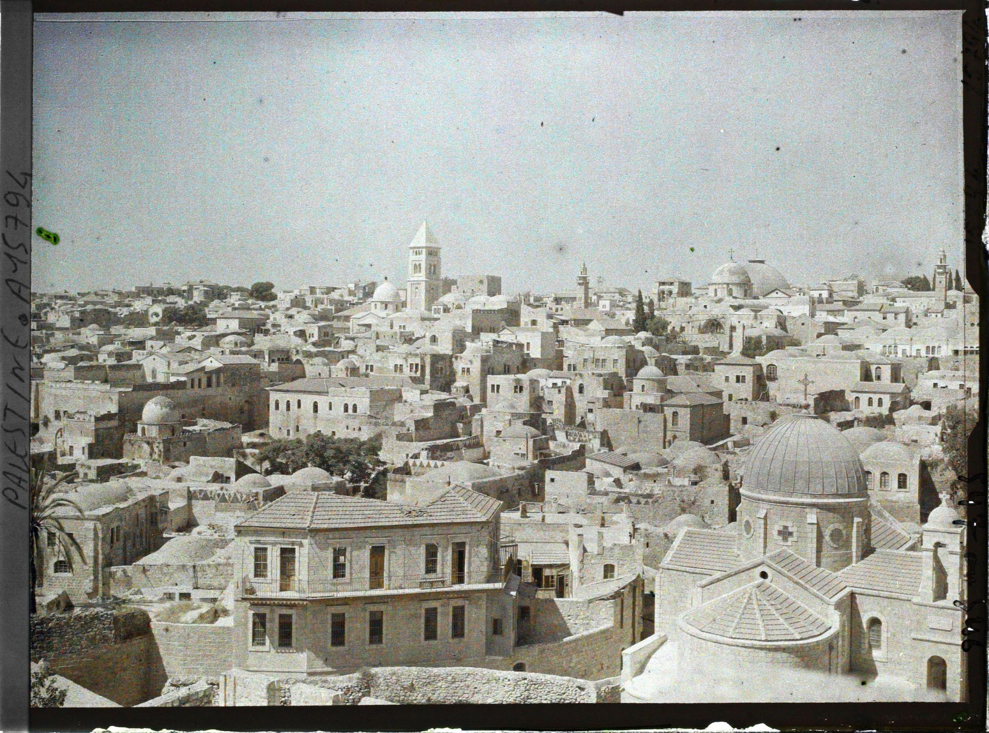 Image représentant Vue de Jérusalem prise du couvent des Dames de Sion