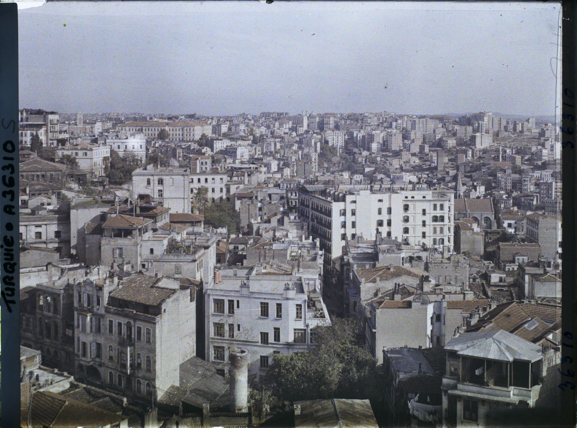 Image représentant Vue depuis le haut de la tour de Galata vers le quartier de Galata