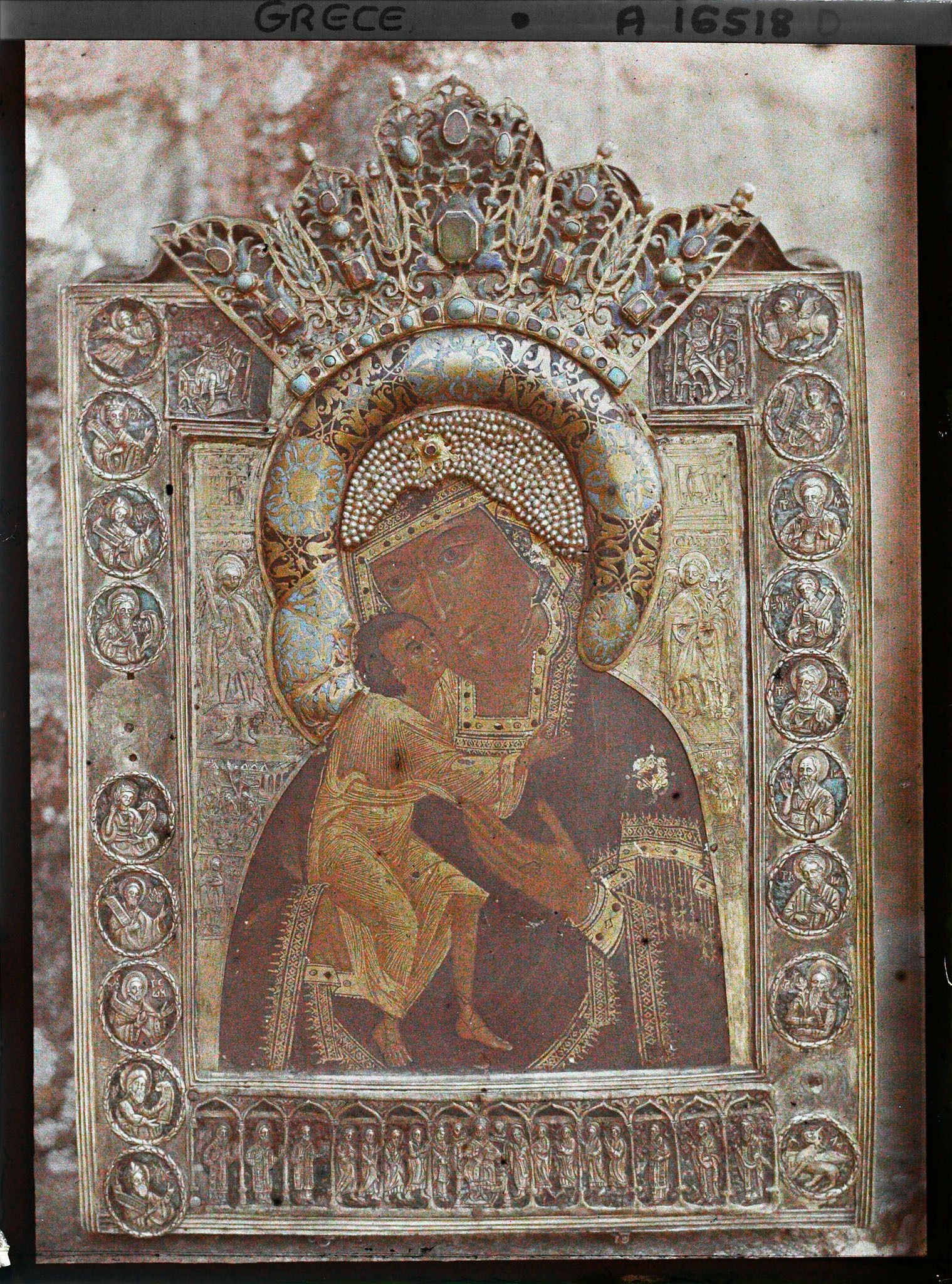 Image représentant Turquie, Hilendar, Petite Icone Russe