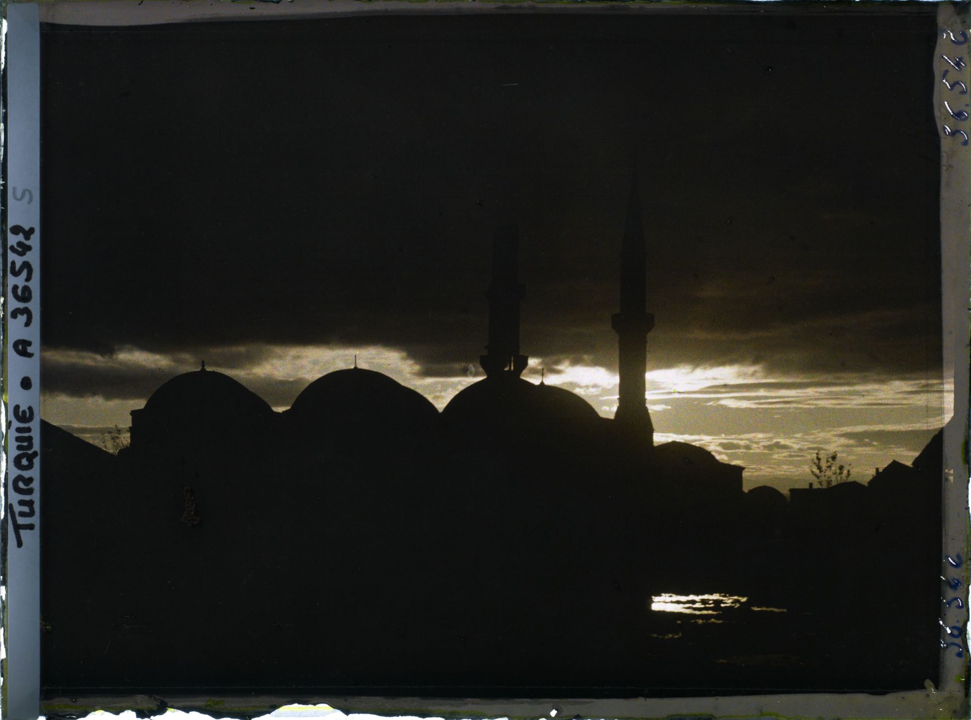 Image représentant Thrace, Andrinople, Coucher de Soleil sur Eski - Djami