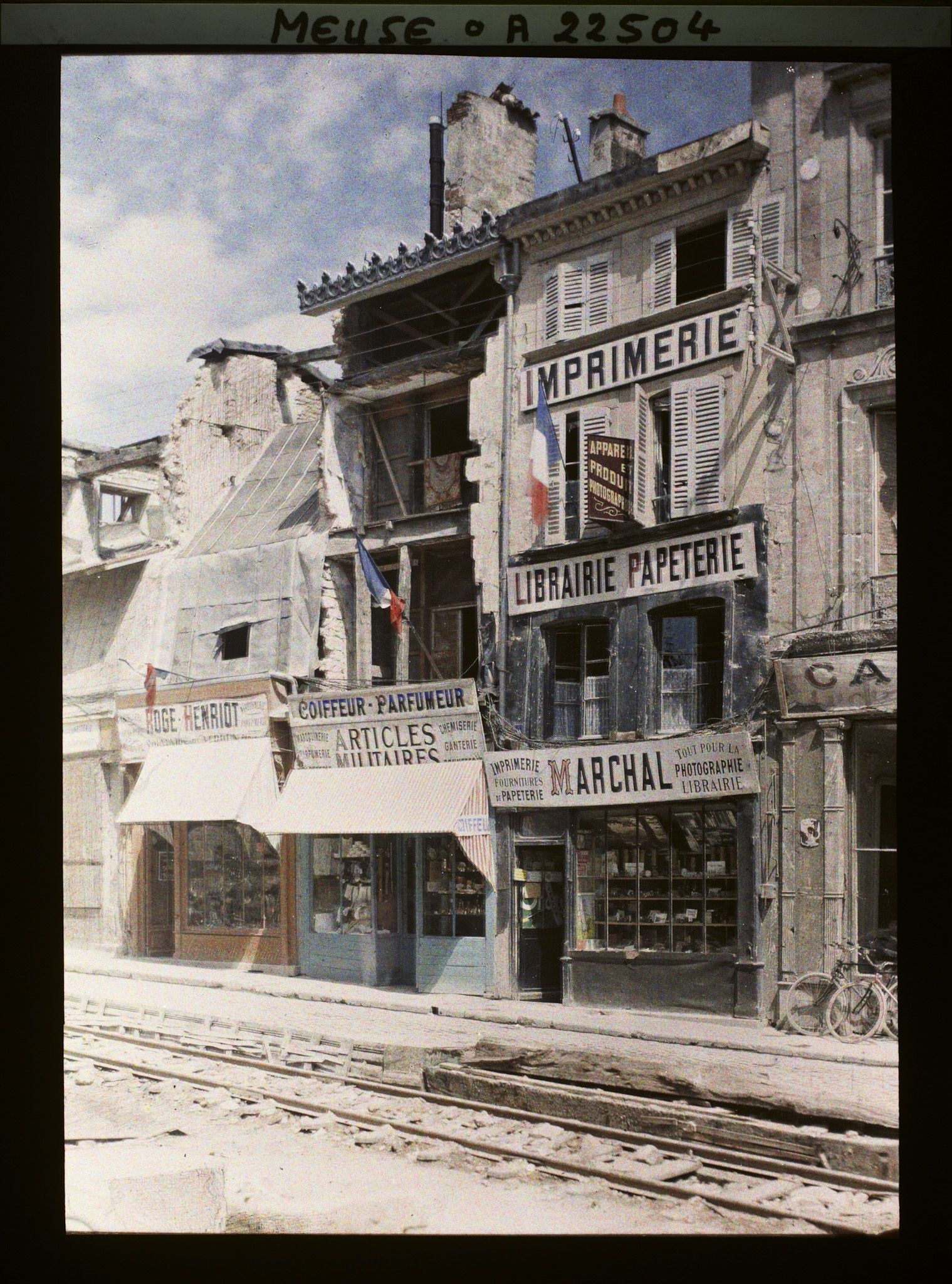 Image représentant France, Verdun, Maisons amenagées rue Beaurepaire