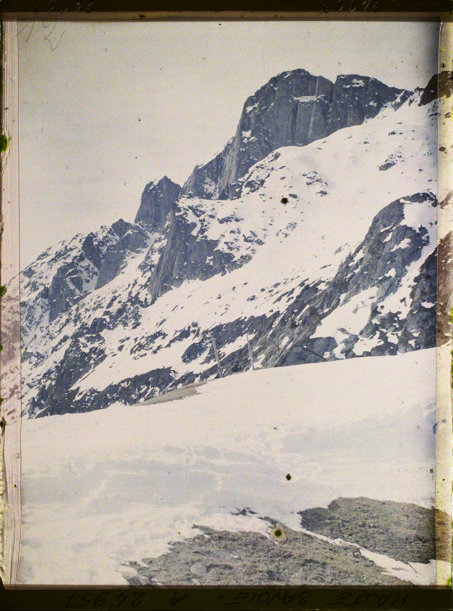 Image représentant Les Alpes, Vue prise de Planpraz Le Sommet du Brévent