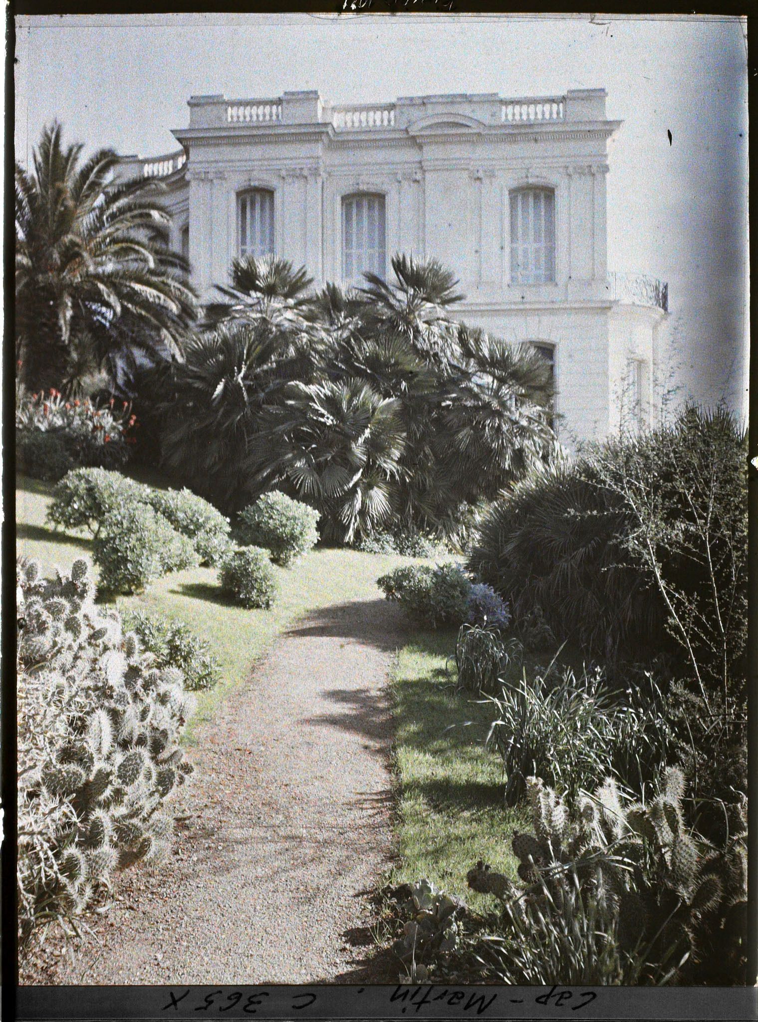 Image représentant Une façade de la grande villa