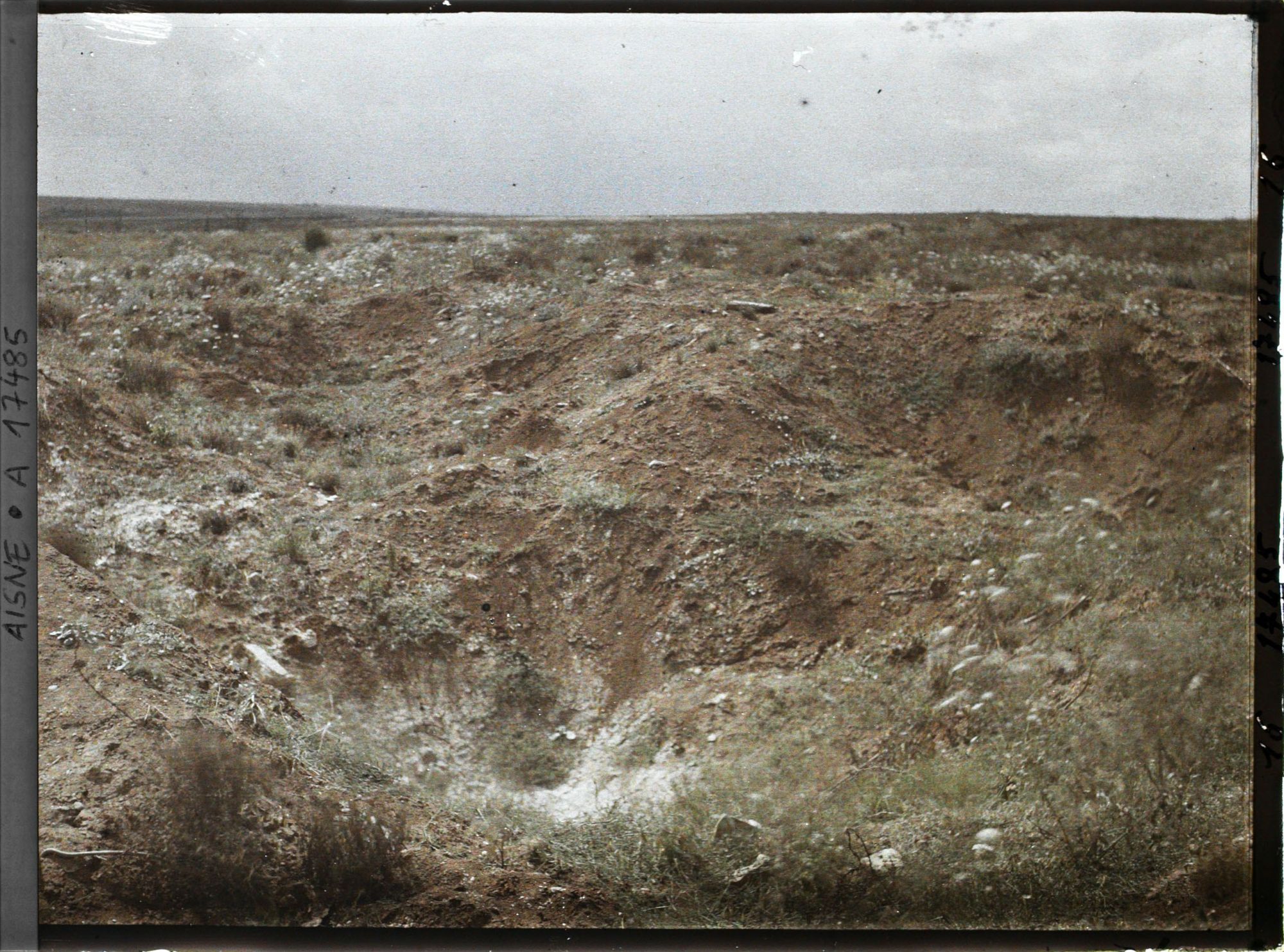 Image représentant France, Ange Gardien, Vues prises à l'Ange Gardien, Trou d'Obus, vue prise vers l'Ouest