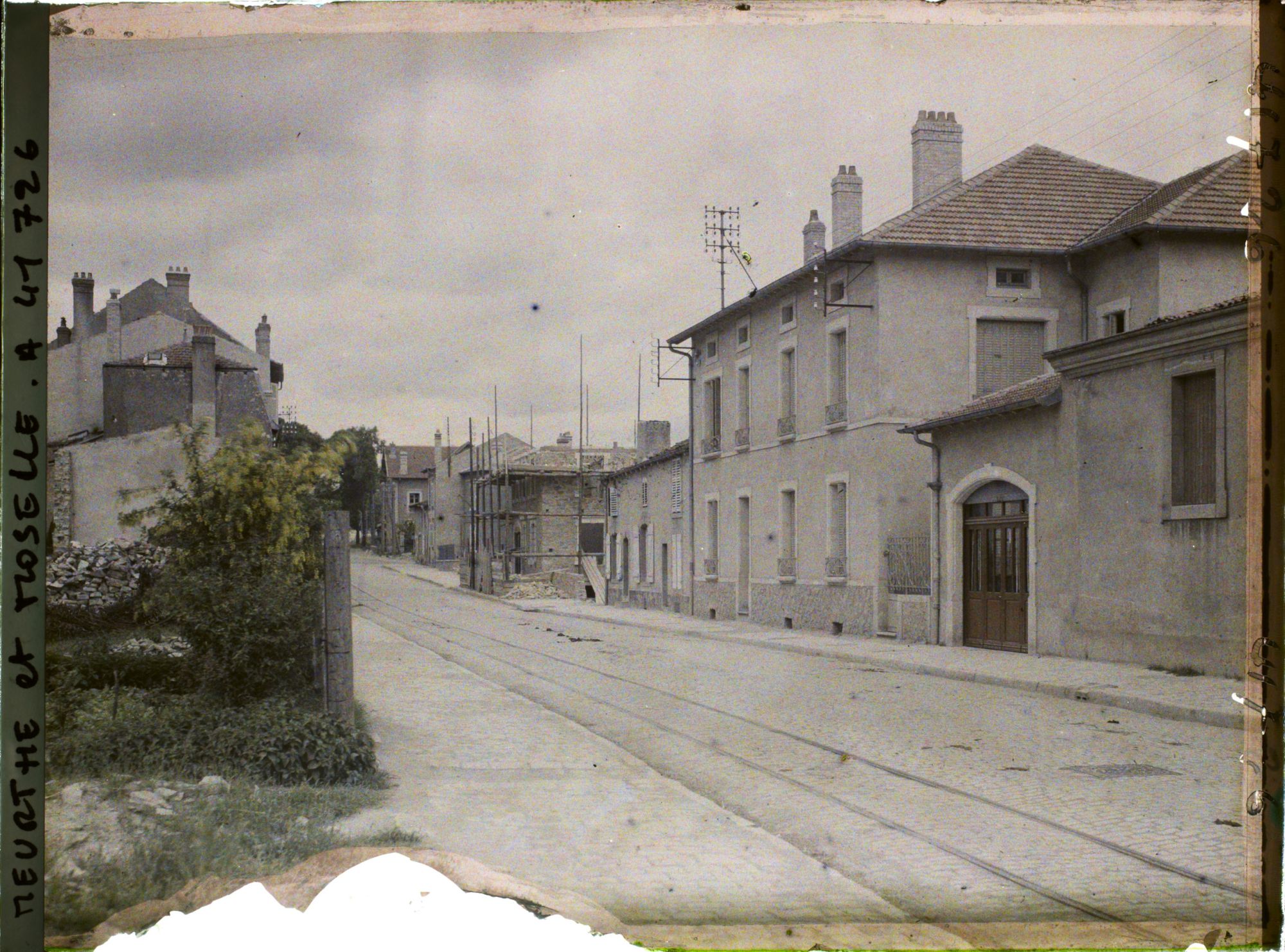 Image représentant France, Lunévile, Reconstructions faubg d'Einville