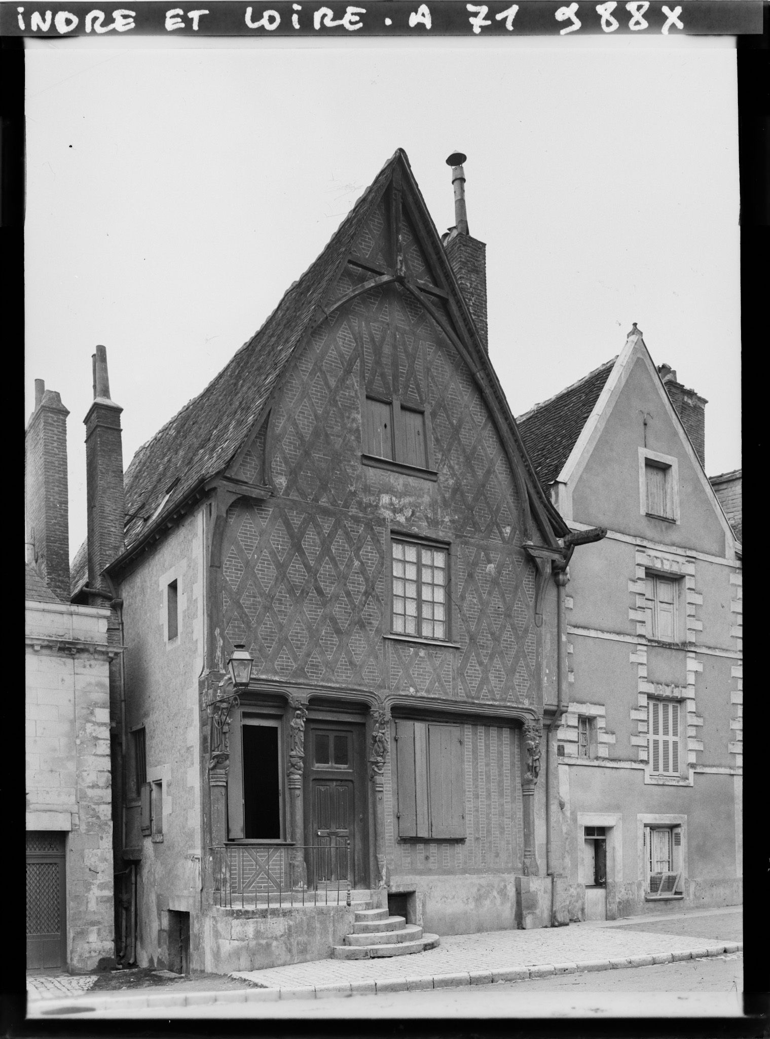 Image représentant Une maison à colombages