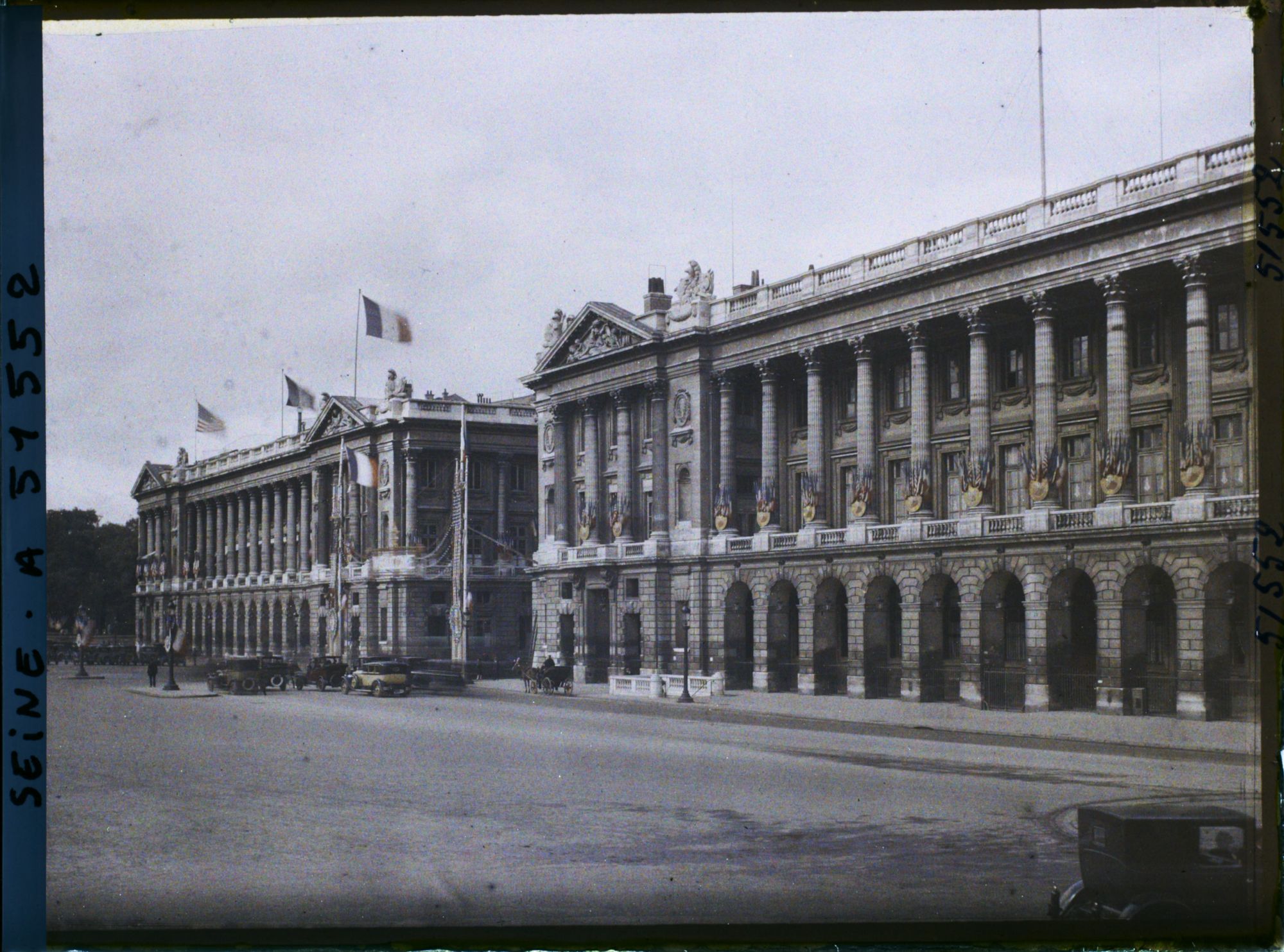 Image représentant Décorations place de la Concorde pour le 9ème congrès de la Légion Américaine (American Legion)