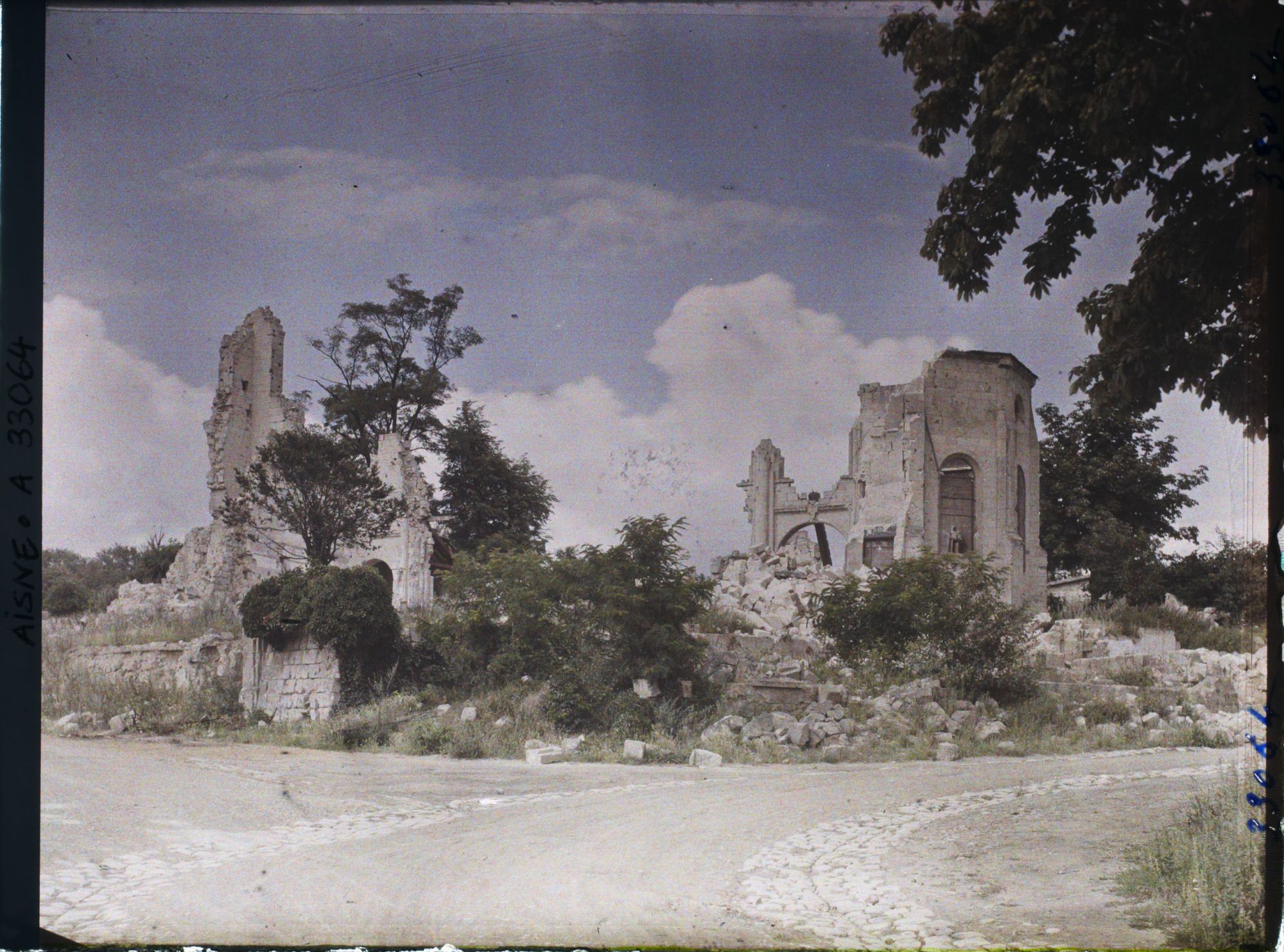 Image représentant France, Folembray, Ruines de l'Eglise