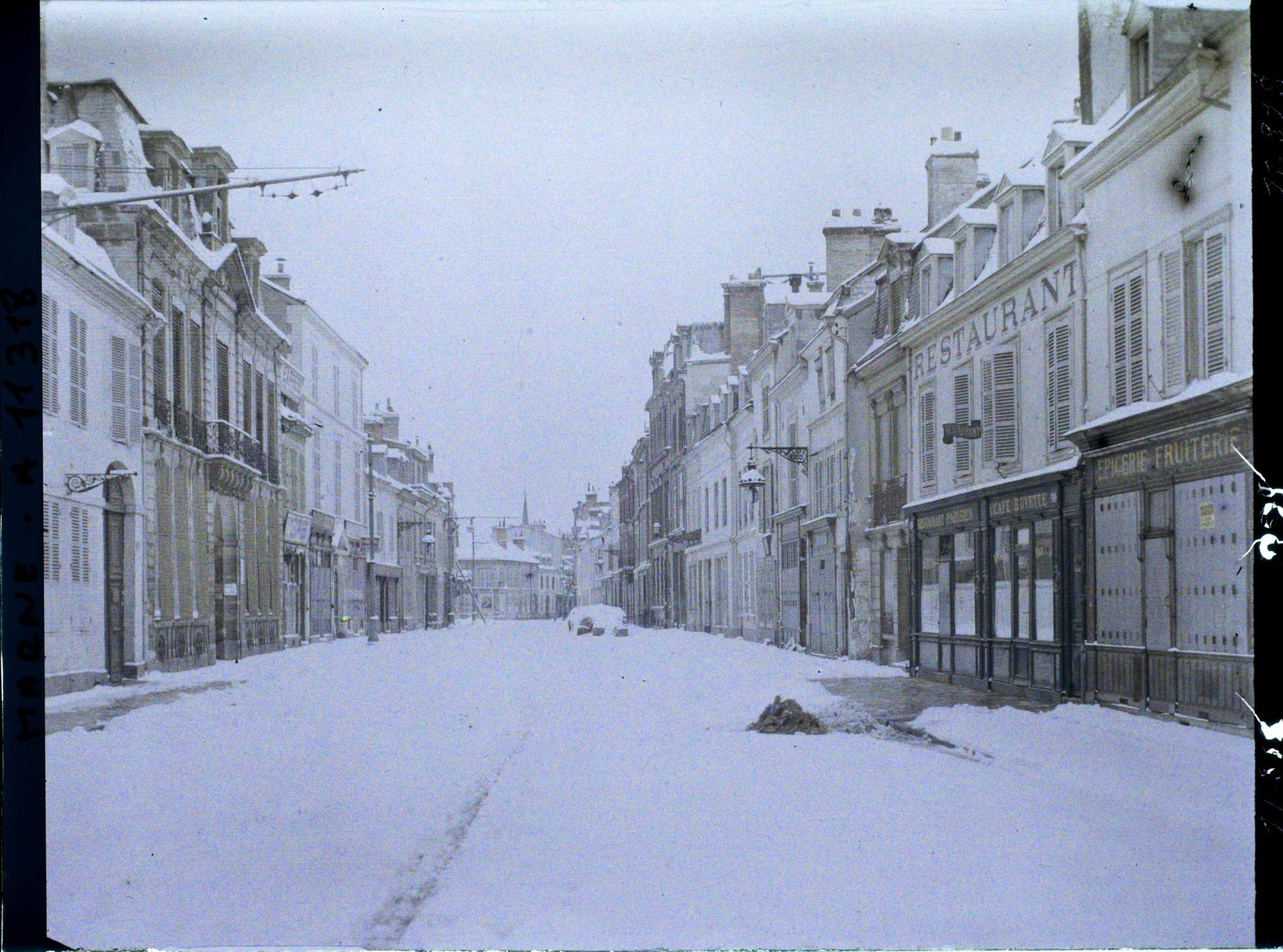 Image représentant Rue Chanzy sous la neige