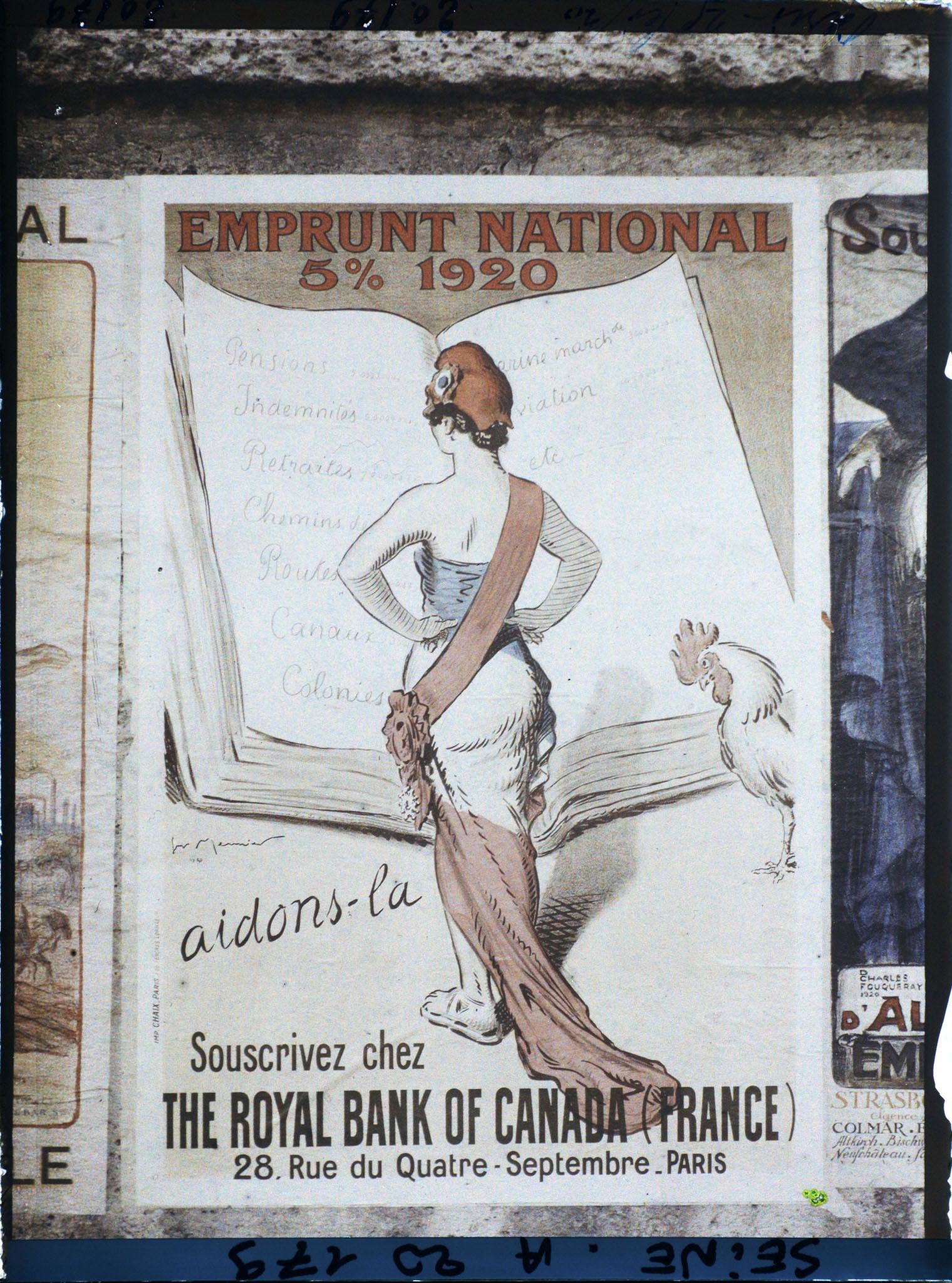Image représentant Affiche de l'emprunt national de 1920, The Royal bank of Canada